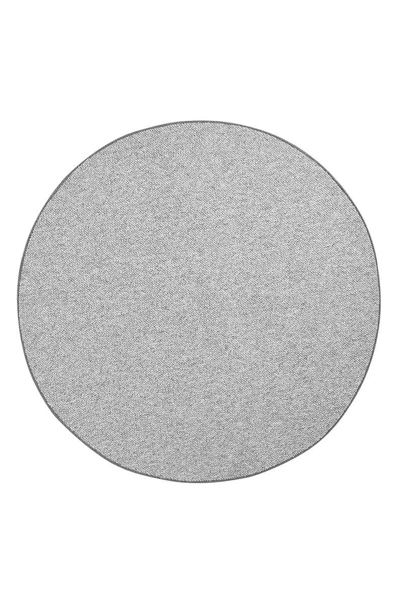 Kruhový kusový koberec Hanse Home BT Carpet Wolly 102840 Grey Ø 200 cm