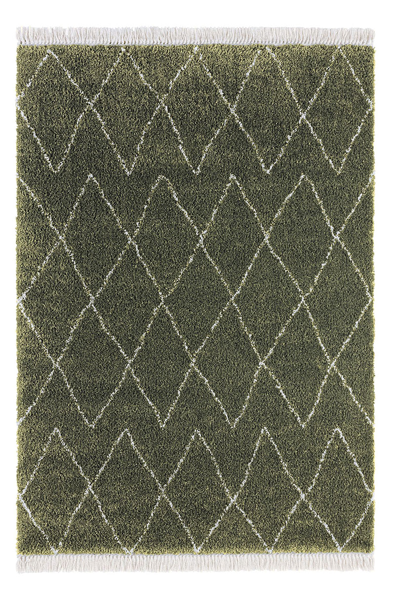 Kusový koberec Mint Rugs Desire 104402 Olive green 80x150 cm