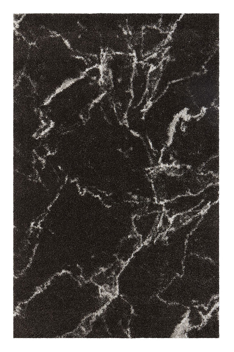 Kusový koberec Mint Rugs Nomadic 104893 Black Cream 160x230 cm