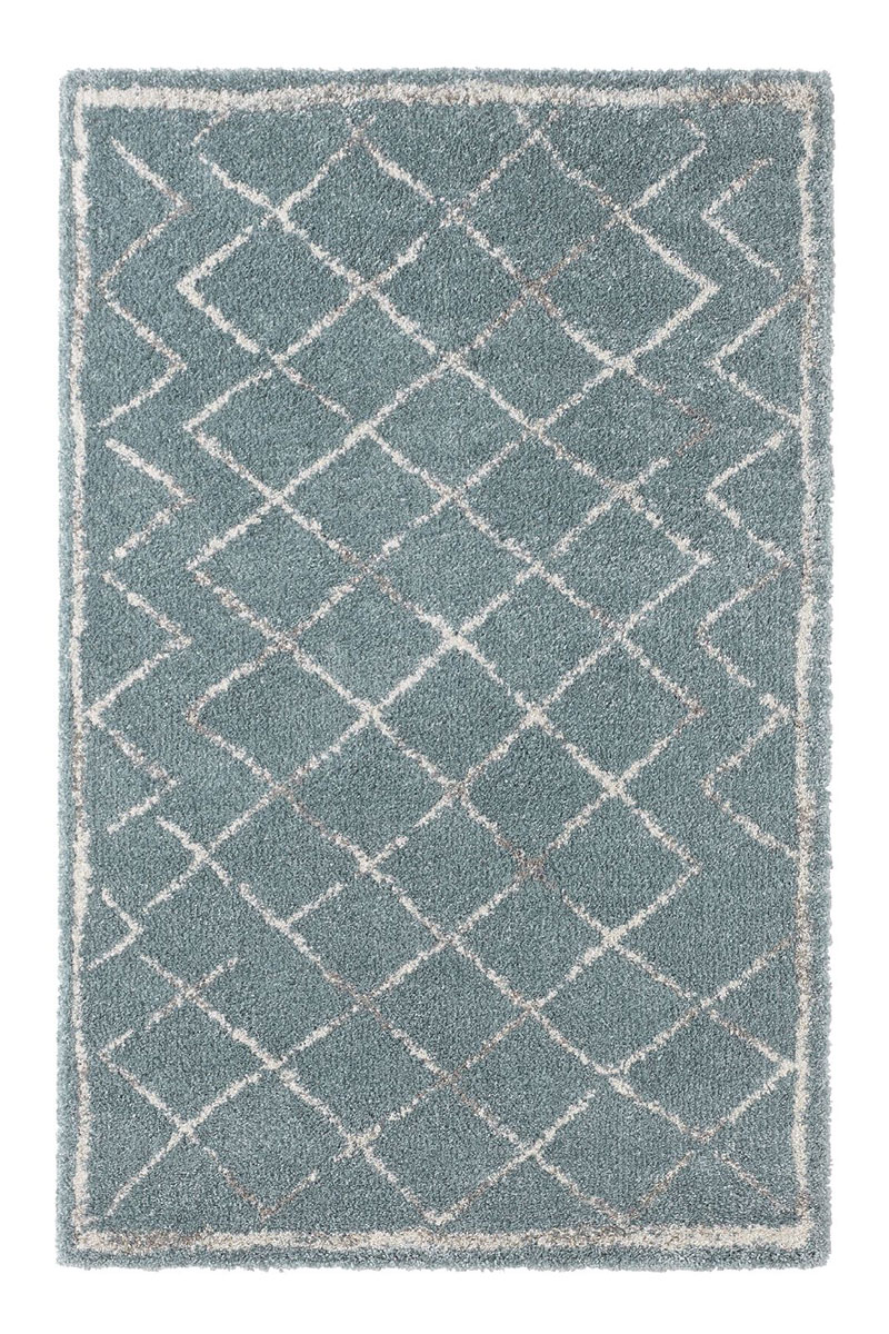 Kusový koberec Mint Rugs Grace 102600 Blue Cream 80x150 cm