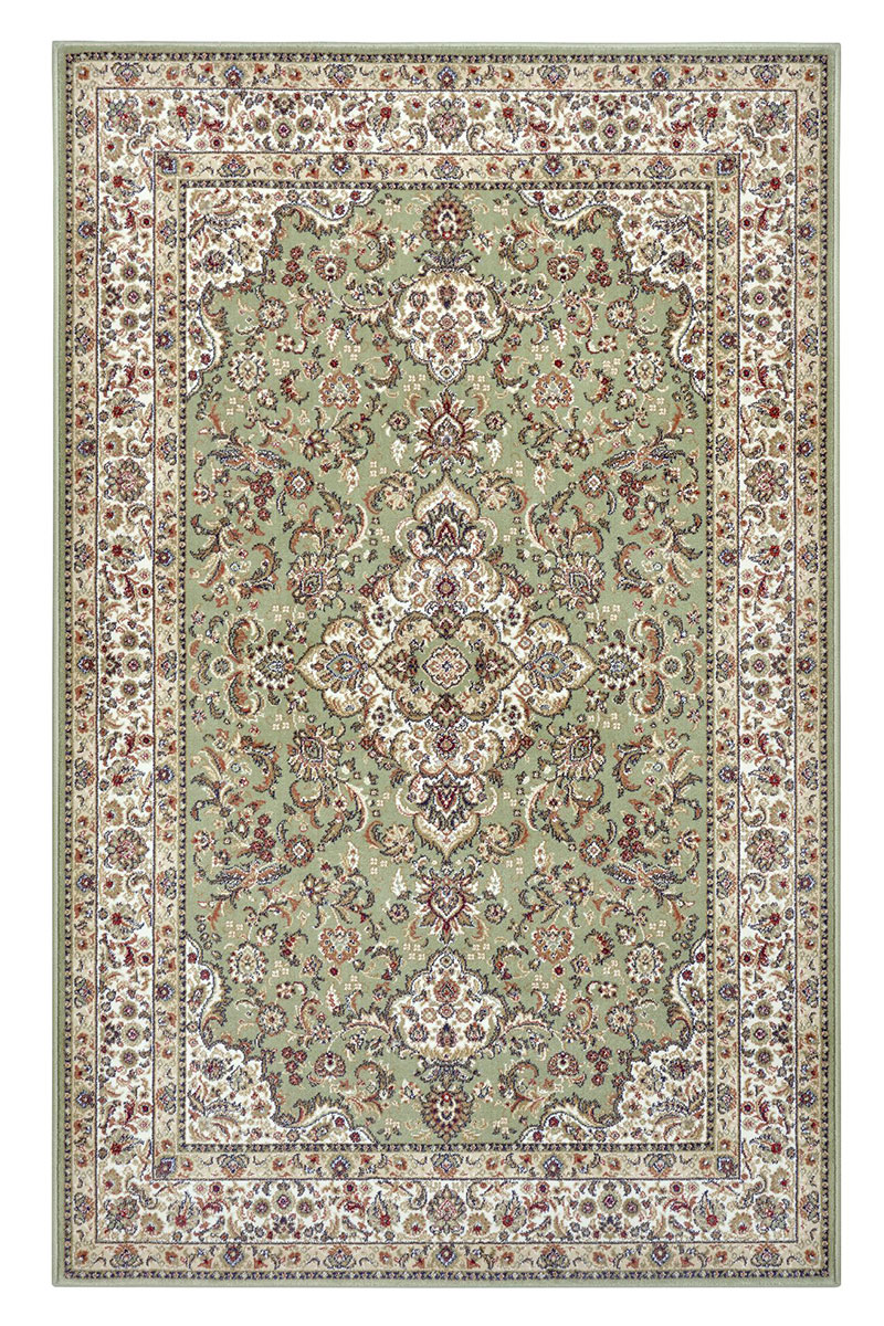 Kusový koberec Nouristan Herat 105277 Zahra Sage green Cream 80x150 cm