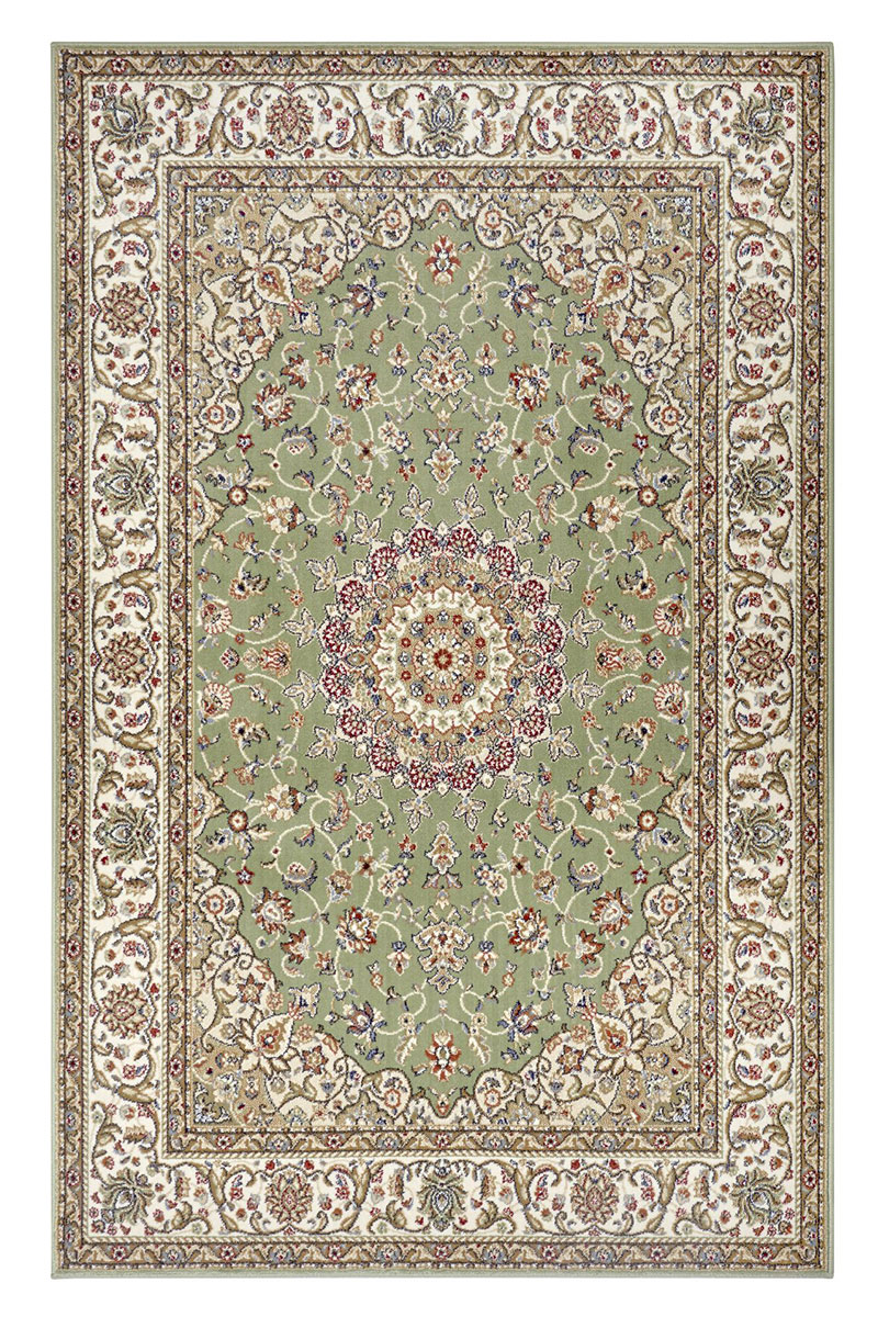 Kusový koberec Nouristan Herat 105283 Zuhr Sage green Cream 160x230 cm