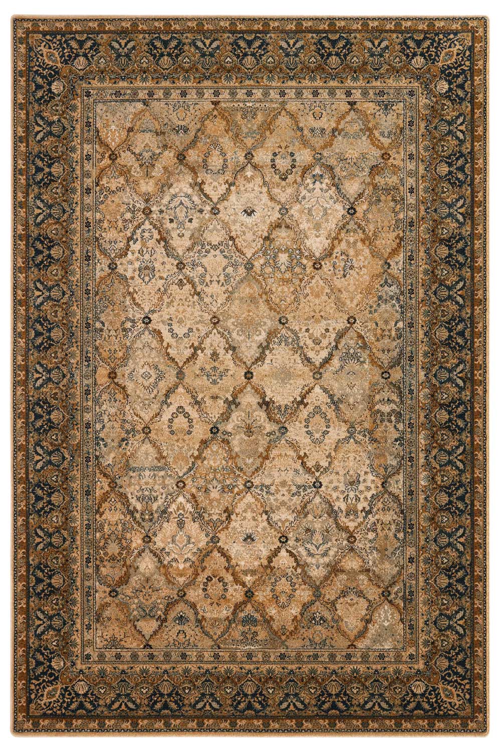 Kusový koberec OMEGA Grenada Koniak 135x200 cm