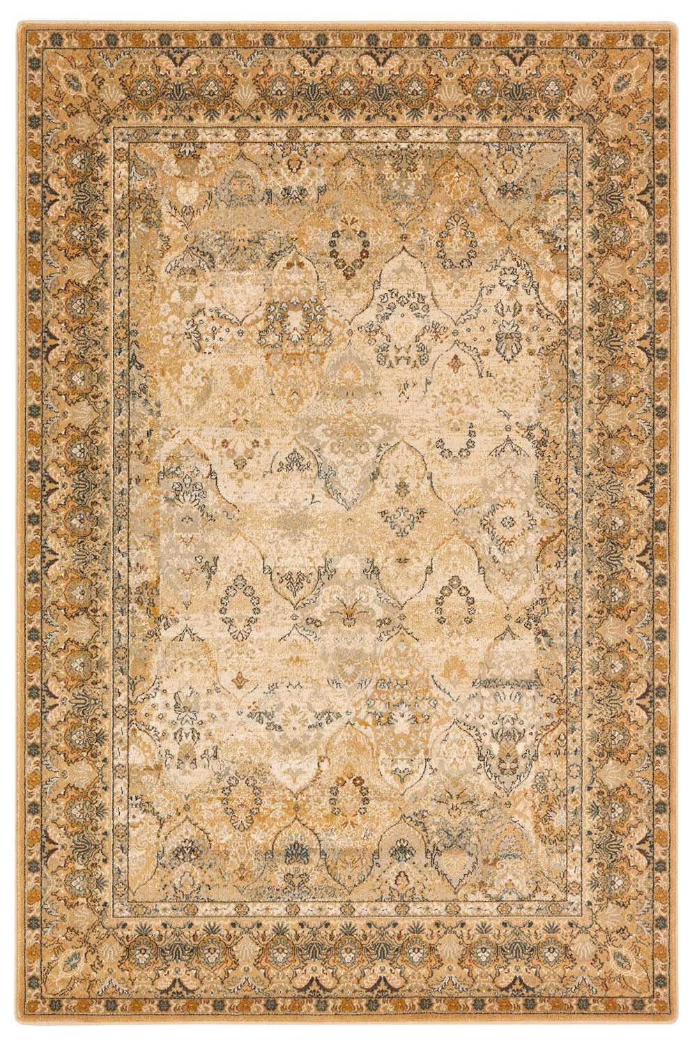 Kusový koberec OMEGA Kashmir Krem 66x100 cm