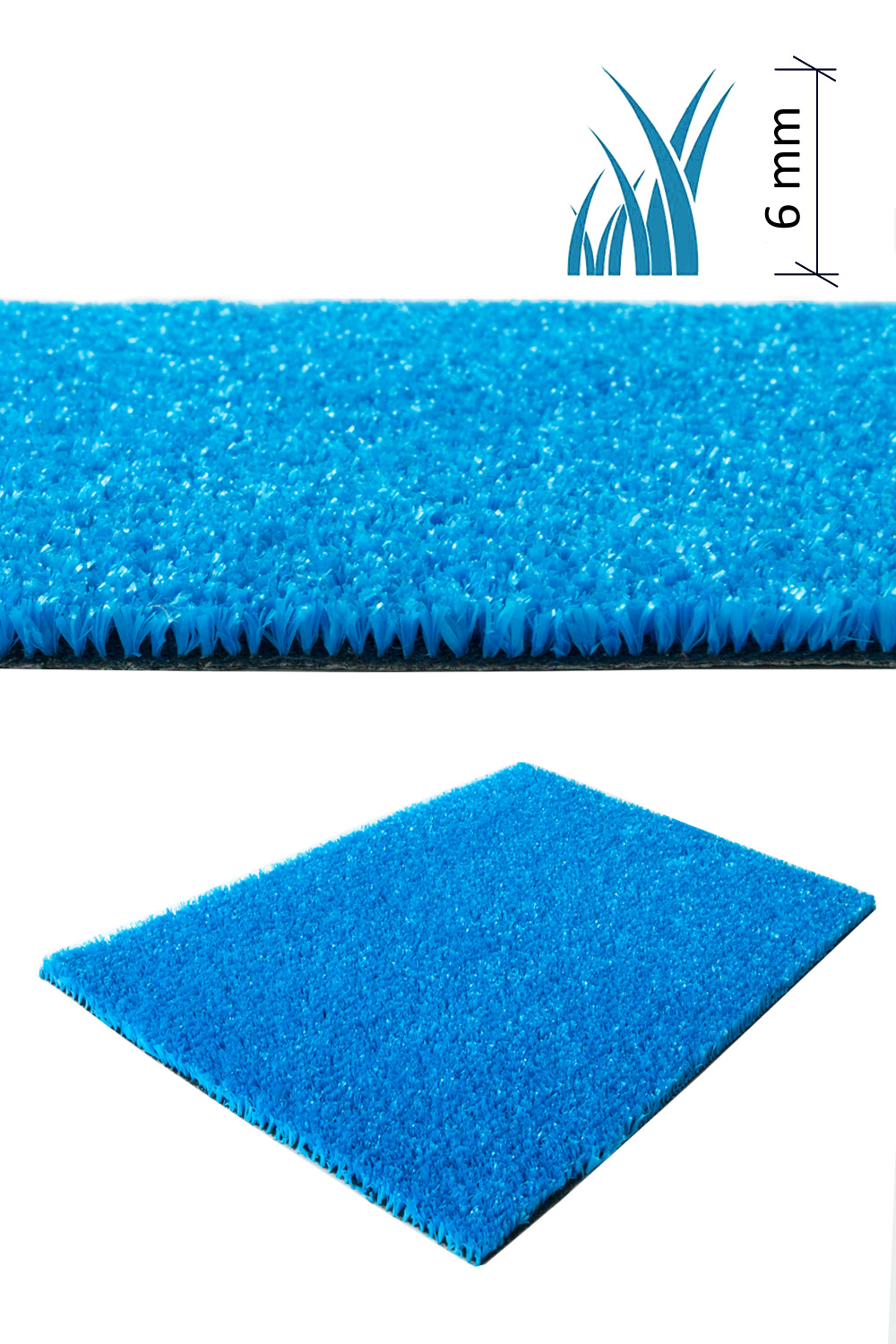 Trávny koberec ORYZON Spring Blue 6000