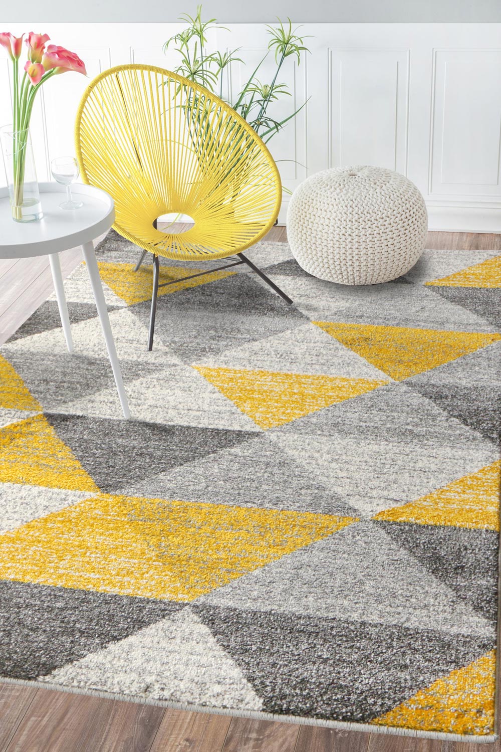 Kusový koberec Calderon 1530A Yellow 190x280 cm