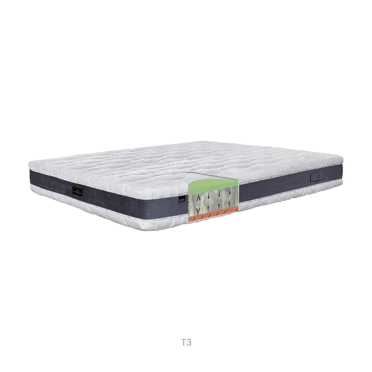 Fotografia produktu: Exkluzívny penový matrac Bergamo T3 200x180 cm