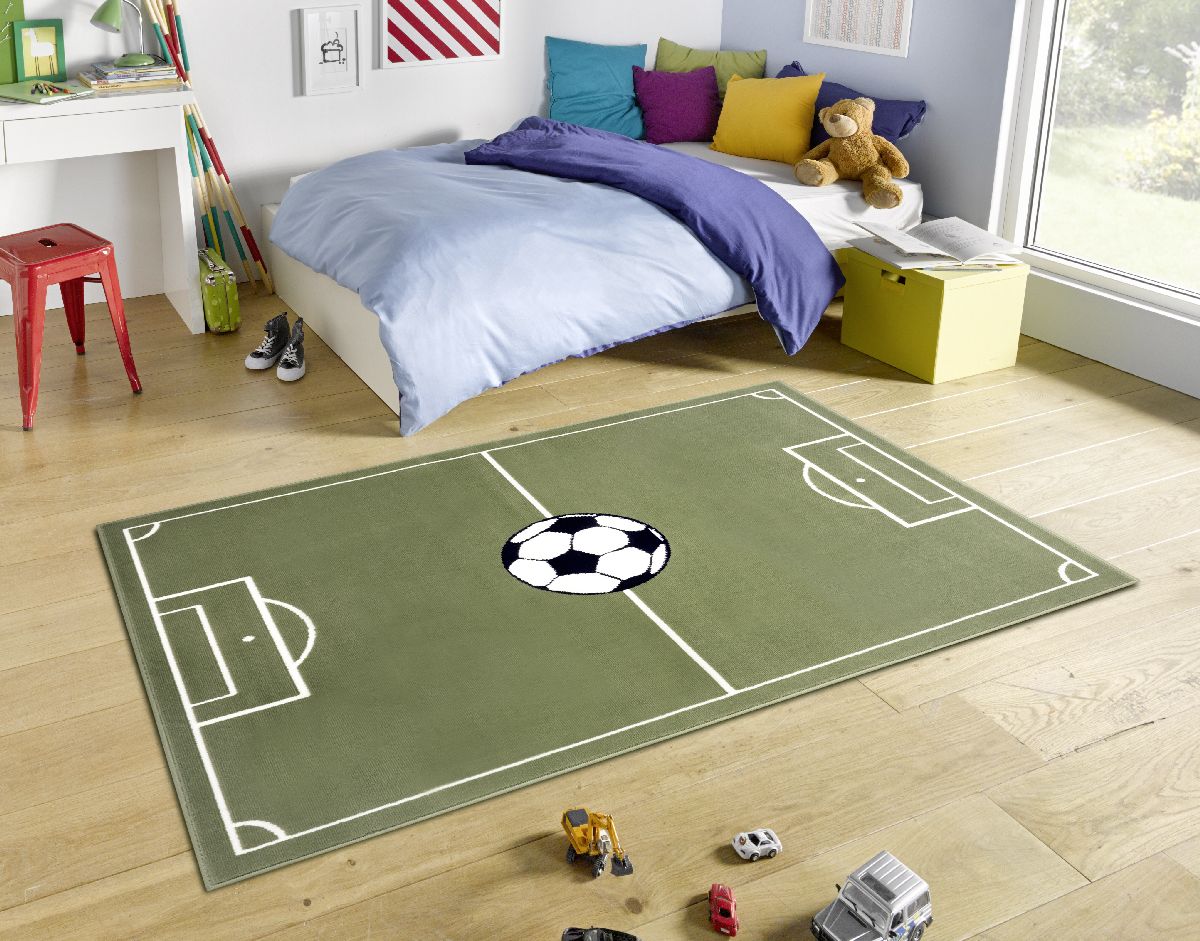 Fotografia produktu: Detský kusový koberec Hanse Home Adventures 105526 Green 80x150 cm