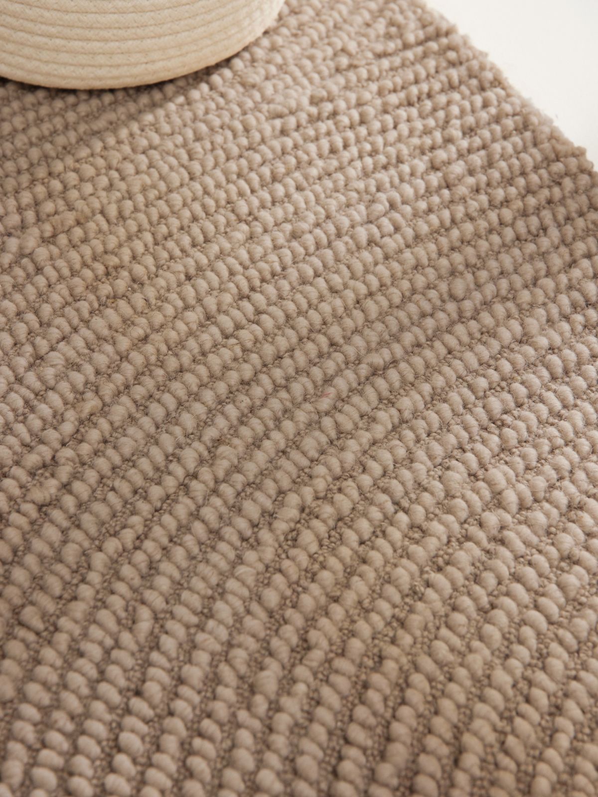 Kruhový kusový koberec Hanse Home Calmio 106221 Light Beige Ø 120 cm
