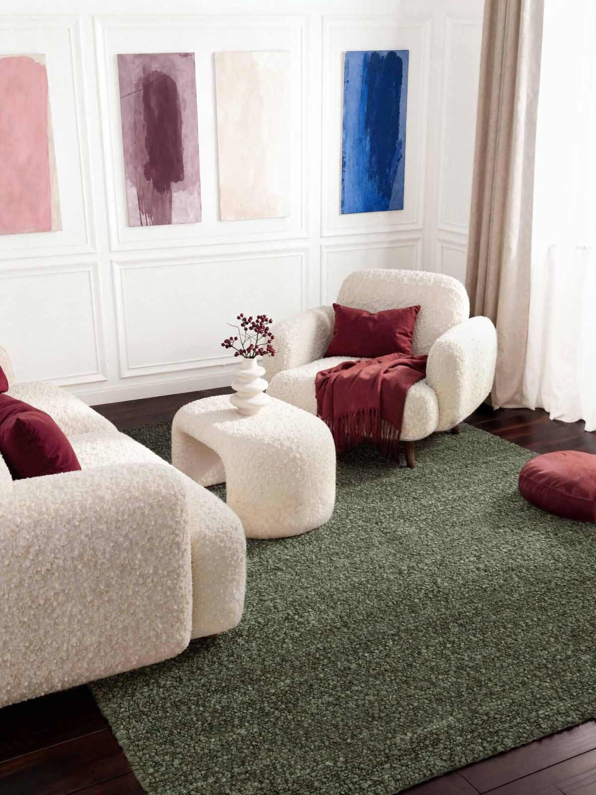 Kusový koberec Ted Baker Notting Hill 106346 Green 200x290 cm