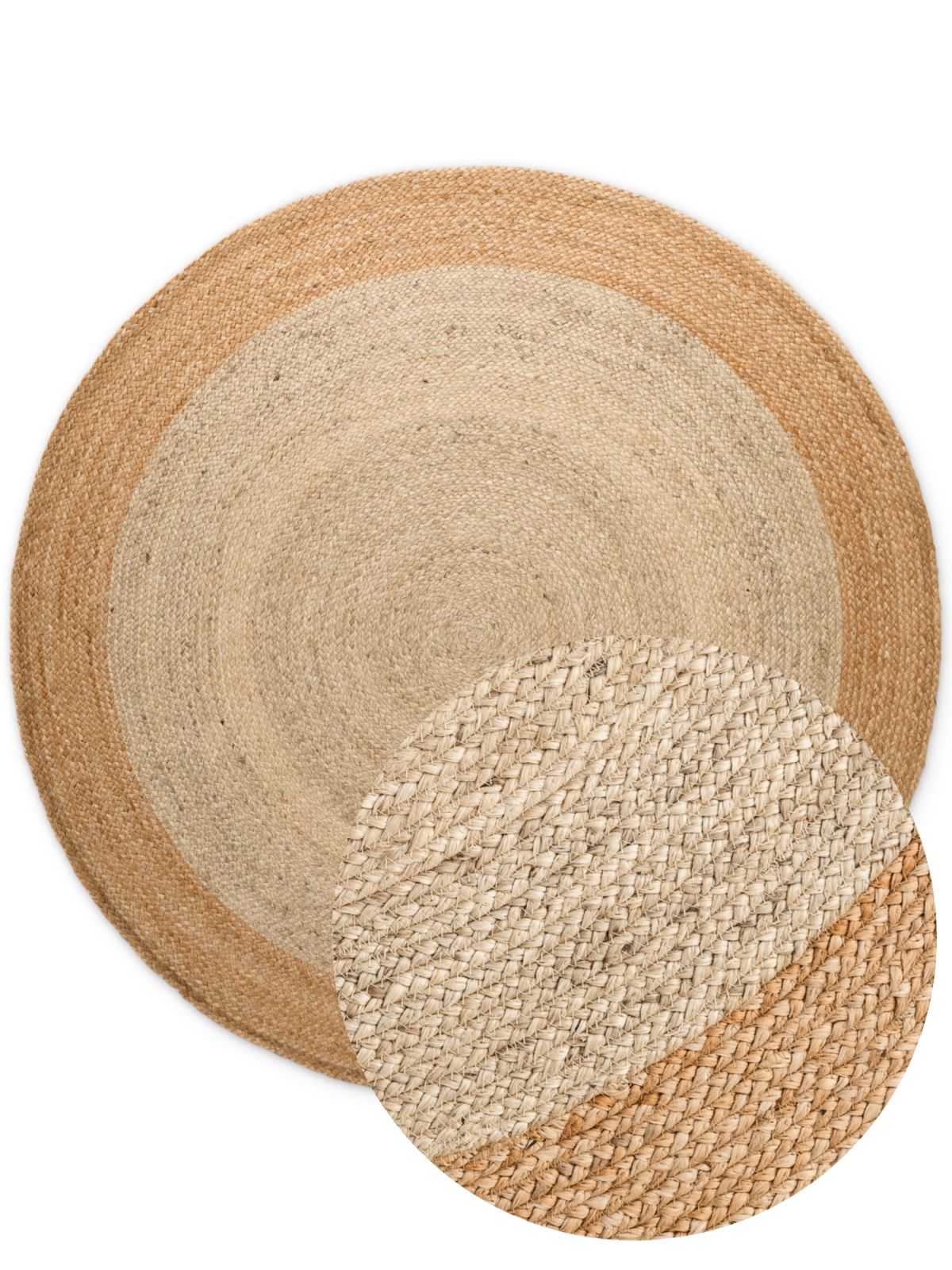 Kruhový kusový koberec Hanse Home Jutta 106225 Ivory Ø 100 cm