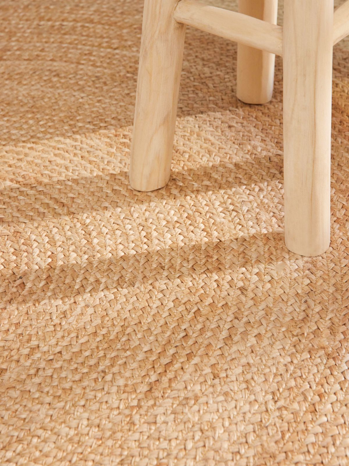 Kruhový kusový koberec Hanse Home Jutta 106226 Gold Ø 100 cm