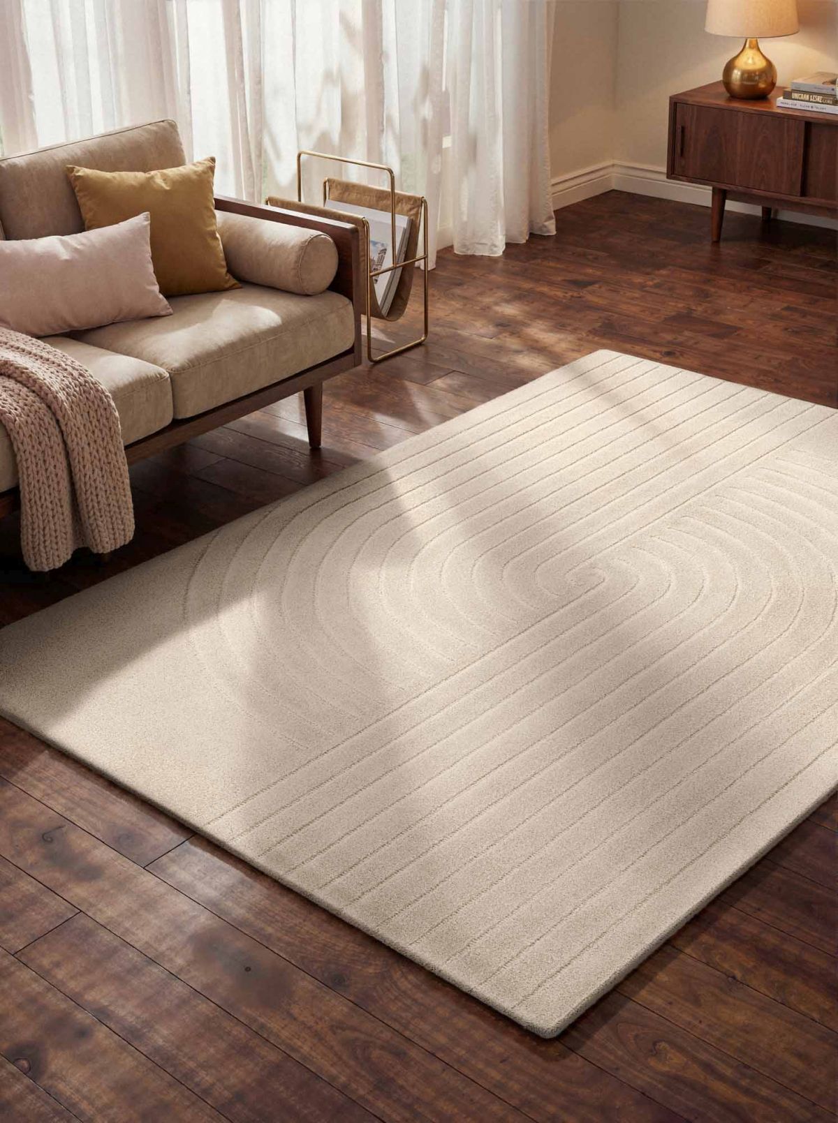 Kusový koberec Vikosa Arcura 106269 Cream White 120x180 cm