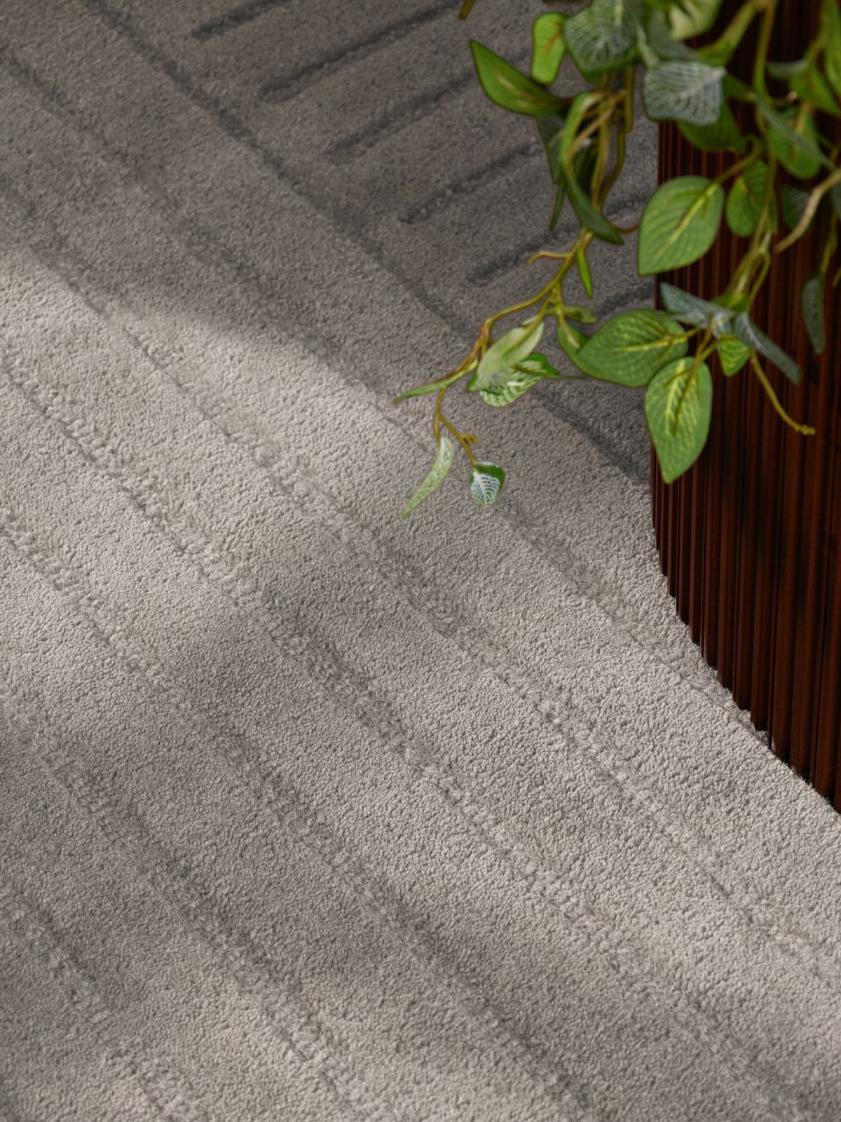 Kruhový kusový koberec Vikosa Arcura 106270 Light Grey Ø 200 cm