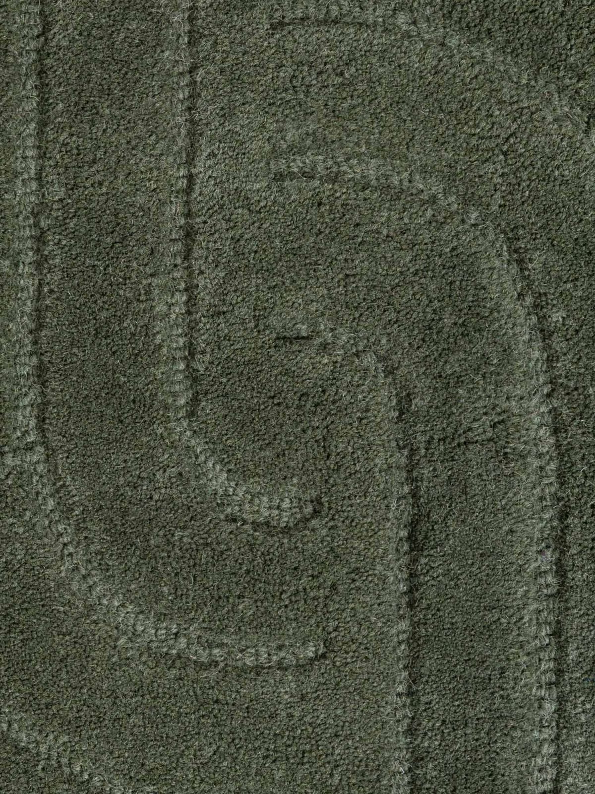 Kruhový kusový koberec Vikosa Arcura 106271 Dark Green Ø 200 cm