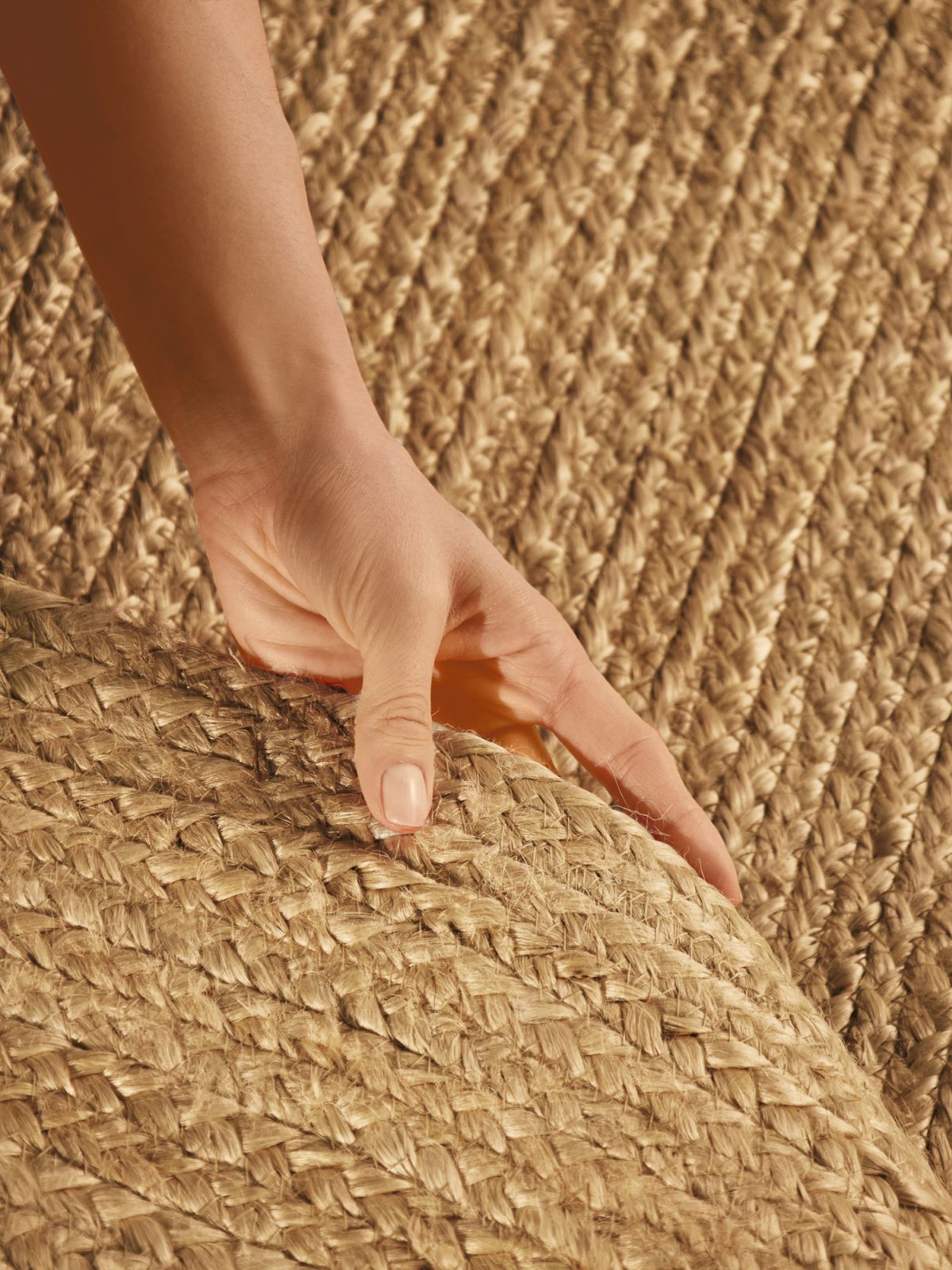 Kusový koberec Hanse Home Jute Braided 106005 Natural Gold - ovál 160x230 ovál cm