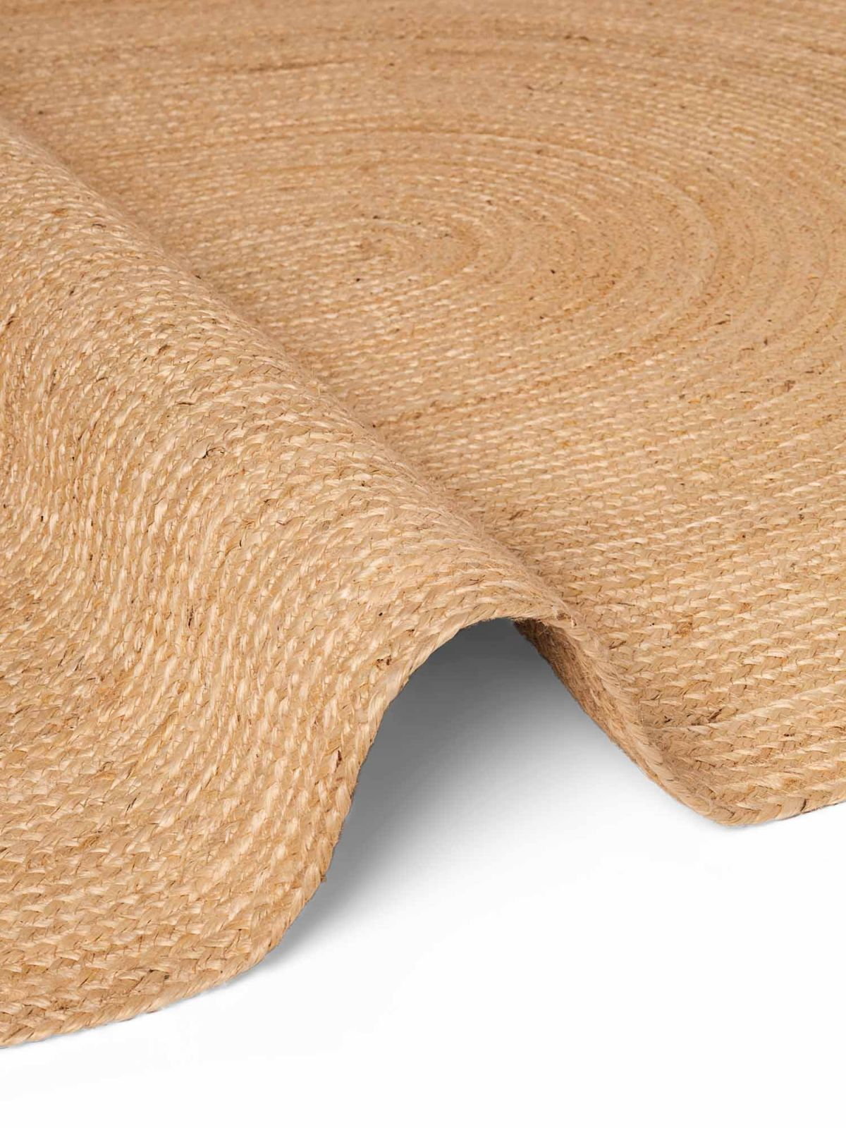Kusový koberec Hanse Home Jute Braided 106005 Natural Gold - ovál 160x230 ovál cm