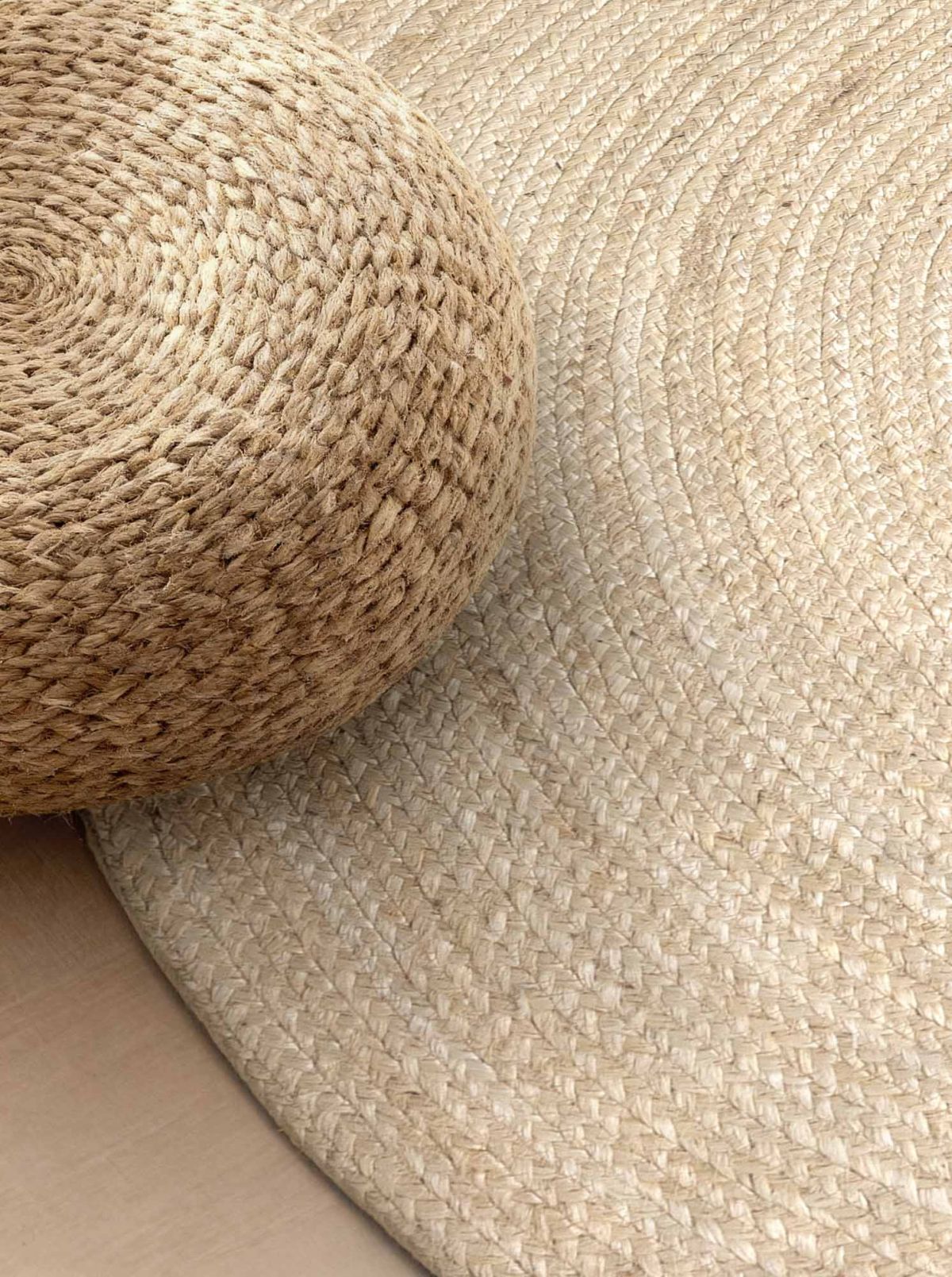 Kusový koberec Hanse Home Jute Braided 106007 Natural Ivory - ovál 160x230 ovál cm