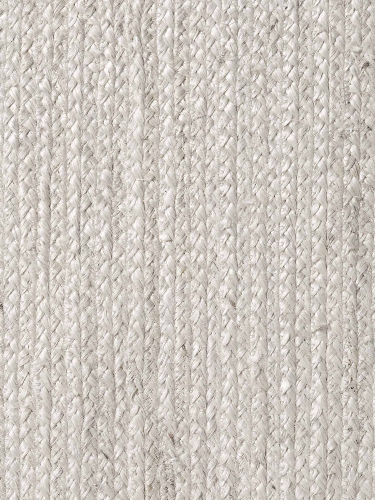 Kusový koberec Hanse Home Jute Braided 106321 White - ovál 160x230 ovál cm