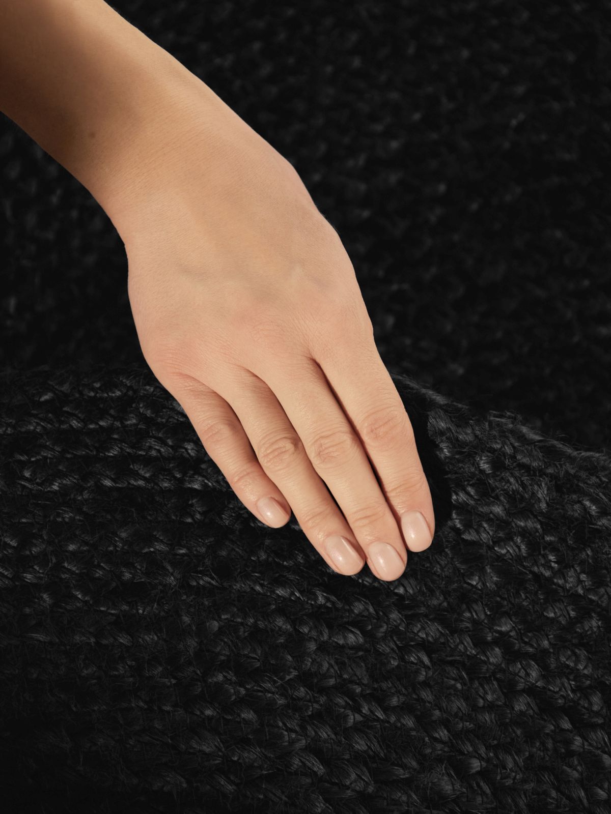 Kusový koberec Hanse Home Jute Braided 106322 Black - ovál 160x230 ovál cm