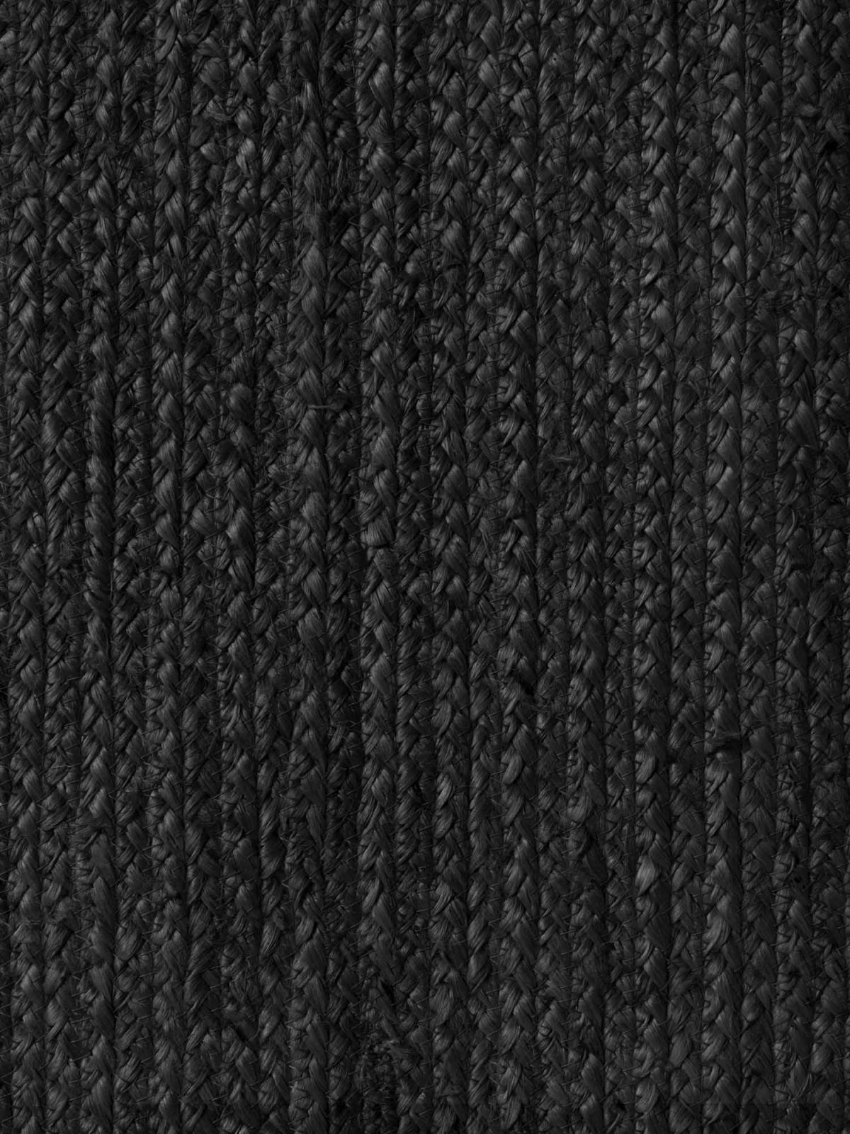 Kusový koberec Hanse Home Jute Braided 106322 Black - ovál 160x230 ovál cm