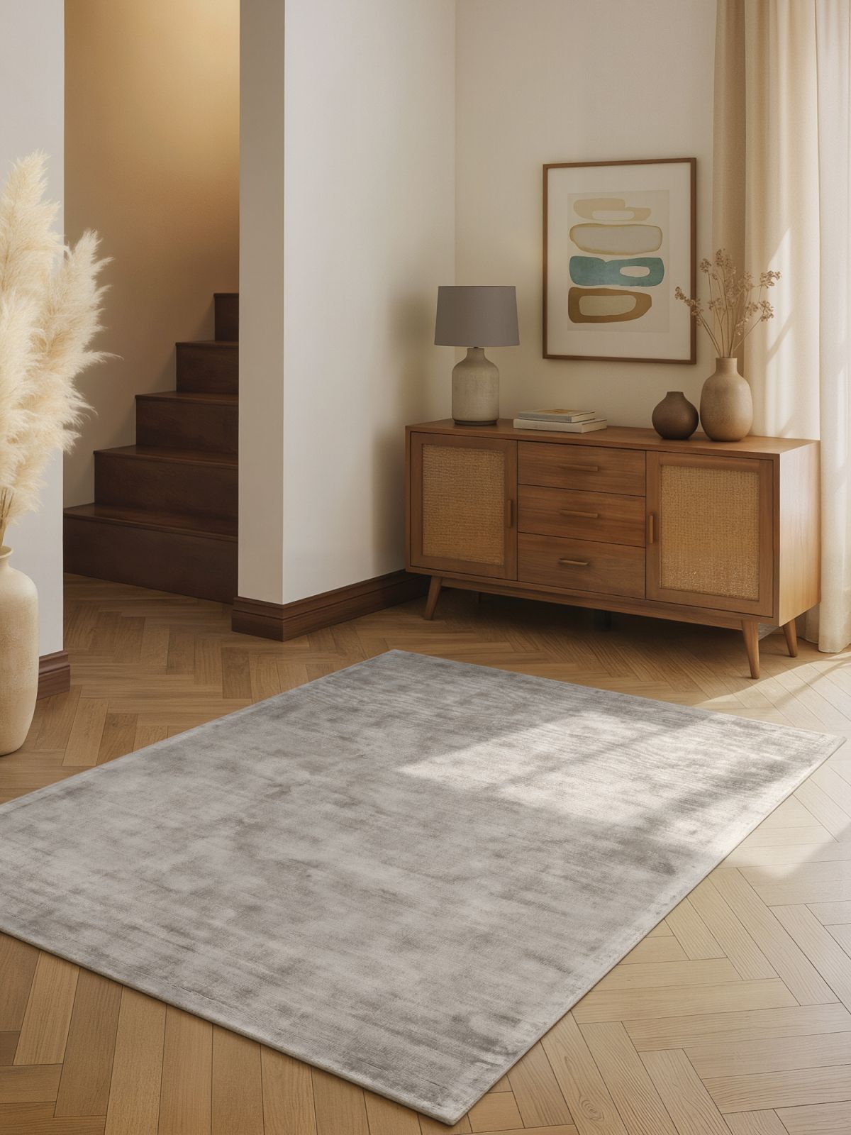 Kusový koberec Vikosa Jane 106294 Silver Grey 80x150 cm
