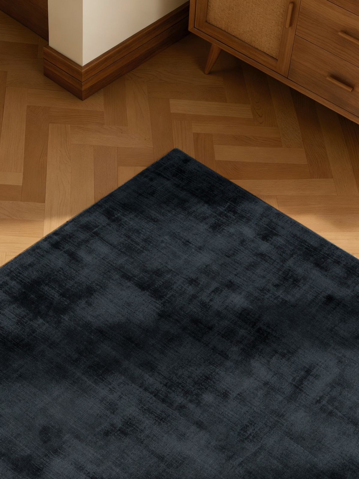 Kusový koberec Vikosa Jane 106299 Black 80x150 cm