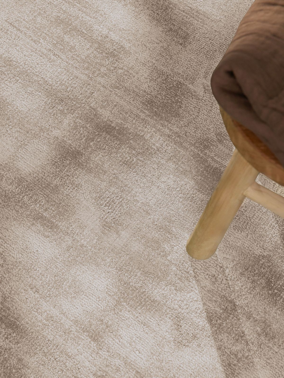 Kruhový kusový koberec Vikosa Jane 106295 Beige Ø 200 cm