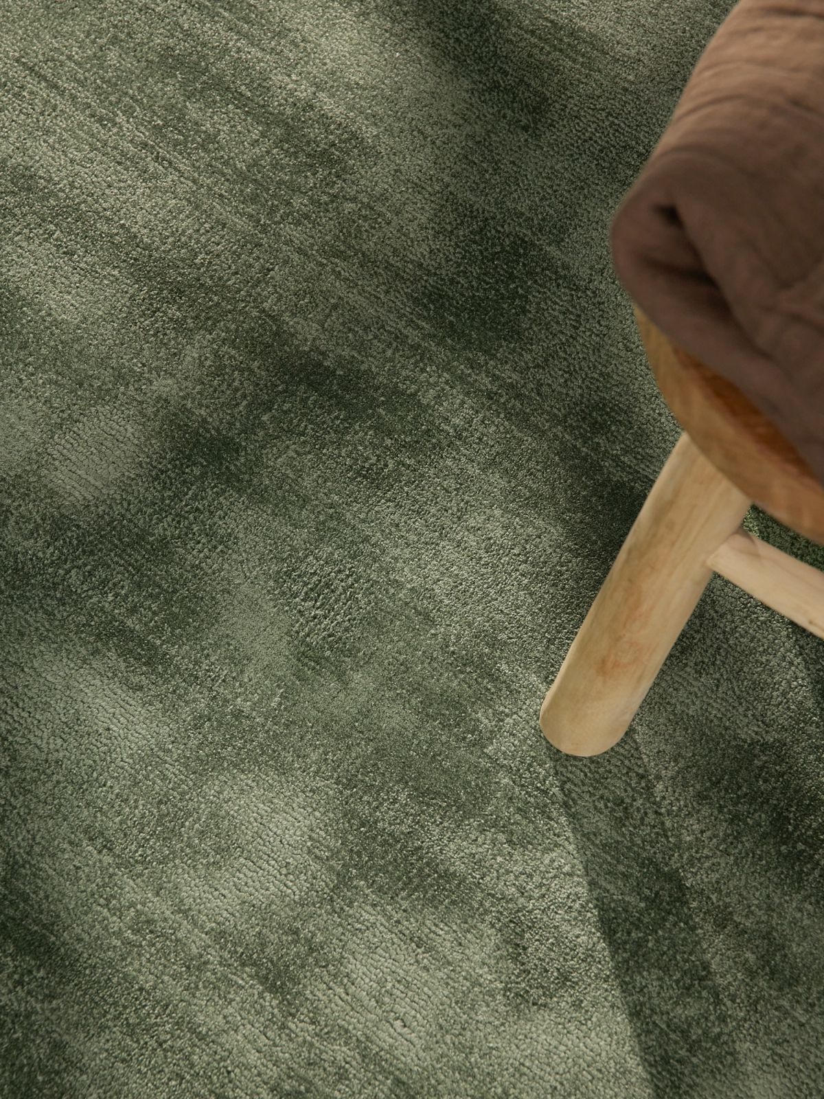Kruhový kusový koberec Vikosa Jane 106296 Green Ø 200 cm