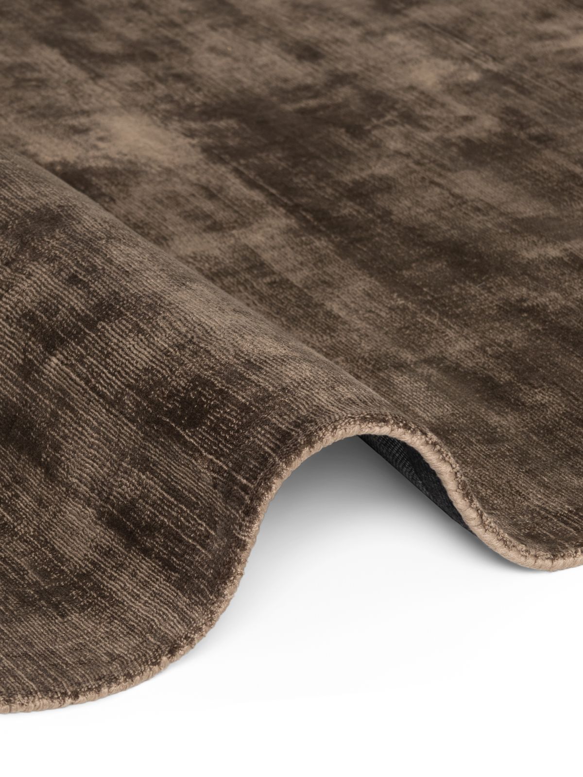 Kruhový kusový koberec Vikosa Jane 106297 Brown Ø 200 cm