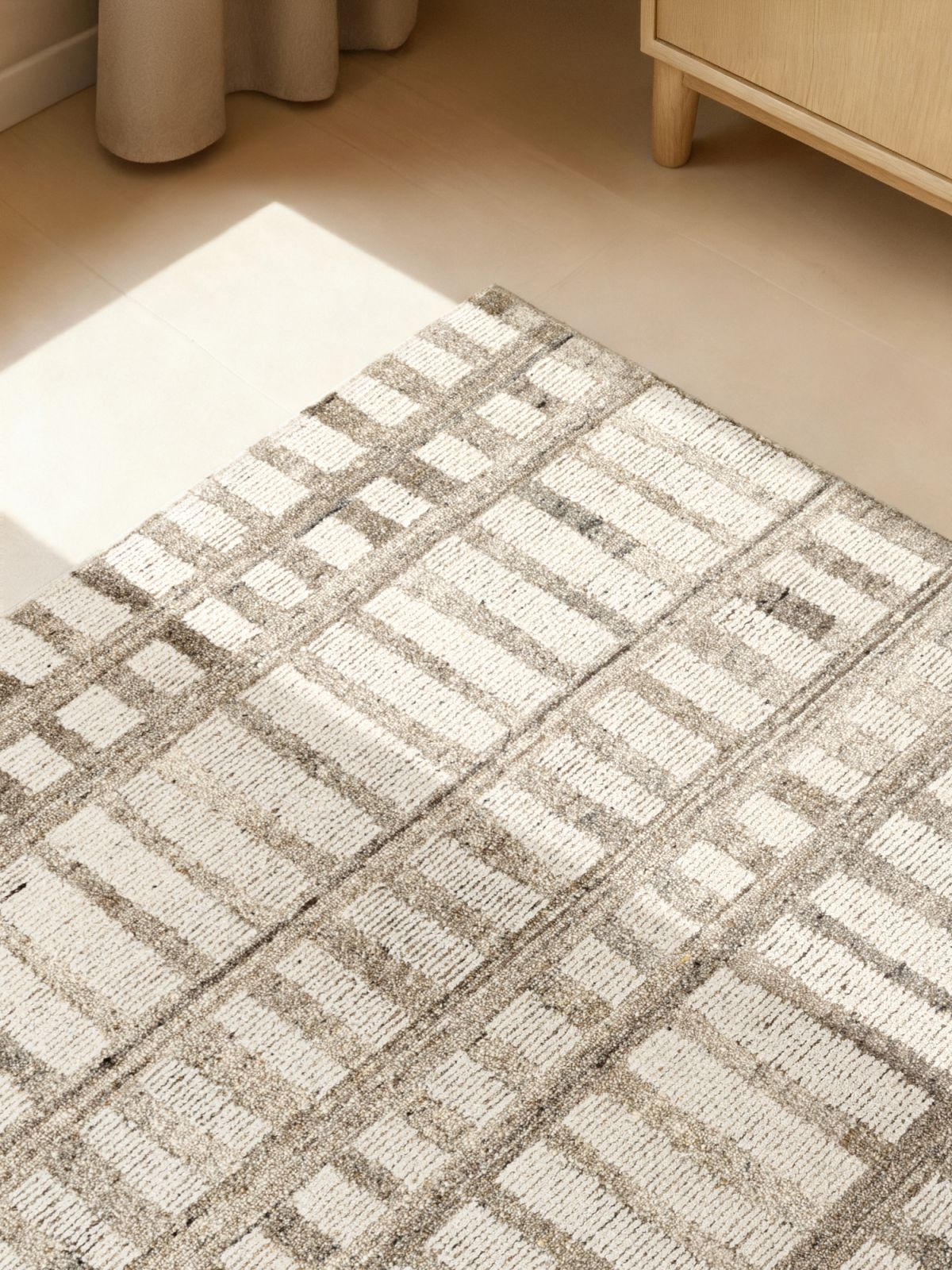 Kusový koberec Vikosa Boho 106278 Cream Brown 80x150 cm