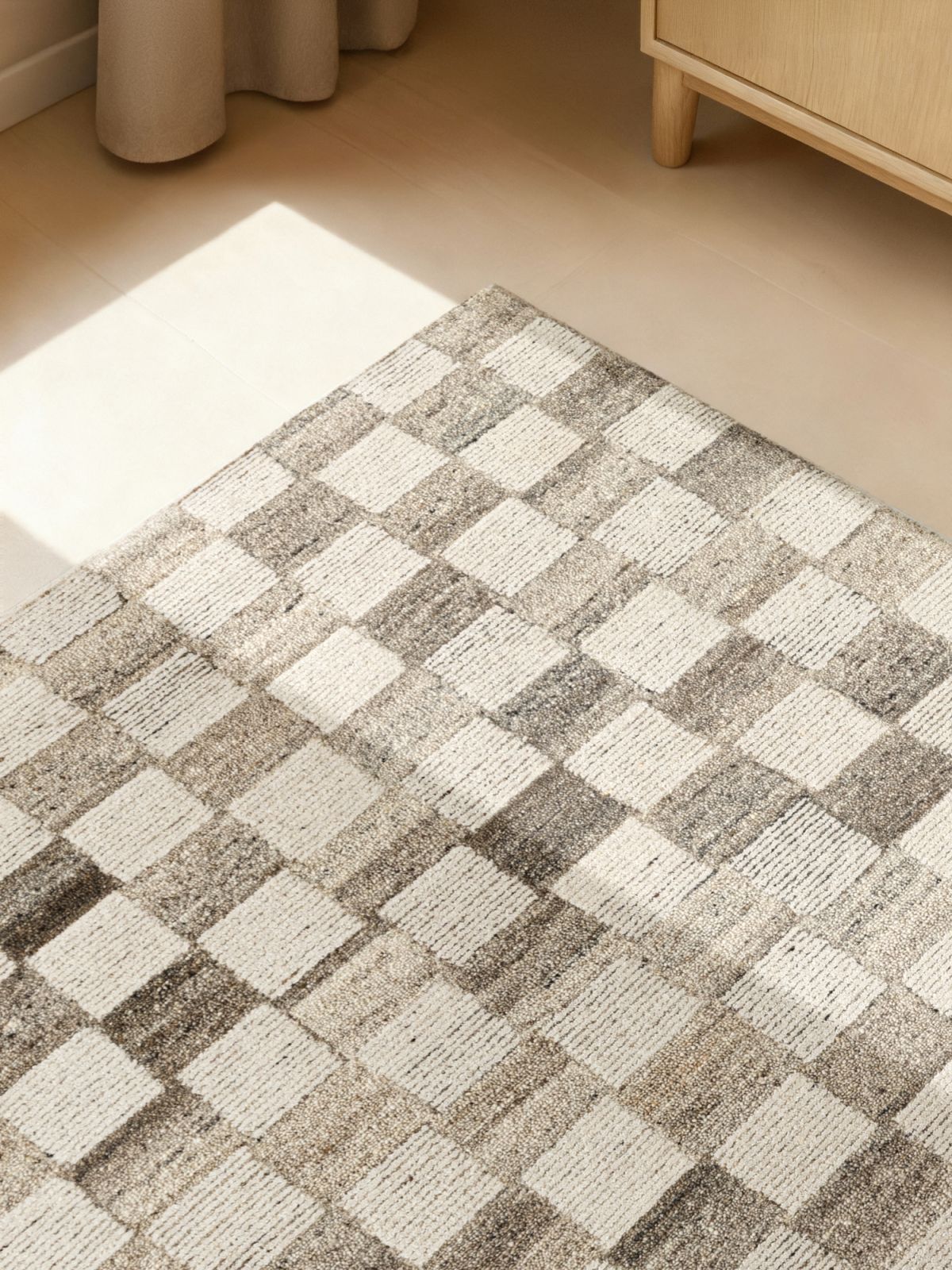 Kusový koberec Vikosa Boho 106279 Cream Brown 80x150 cm