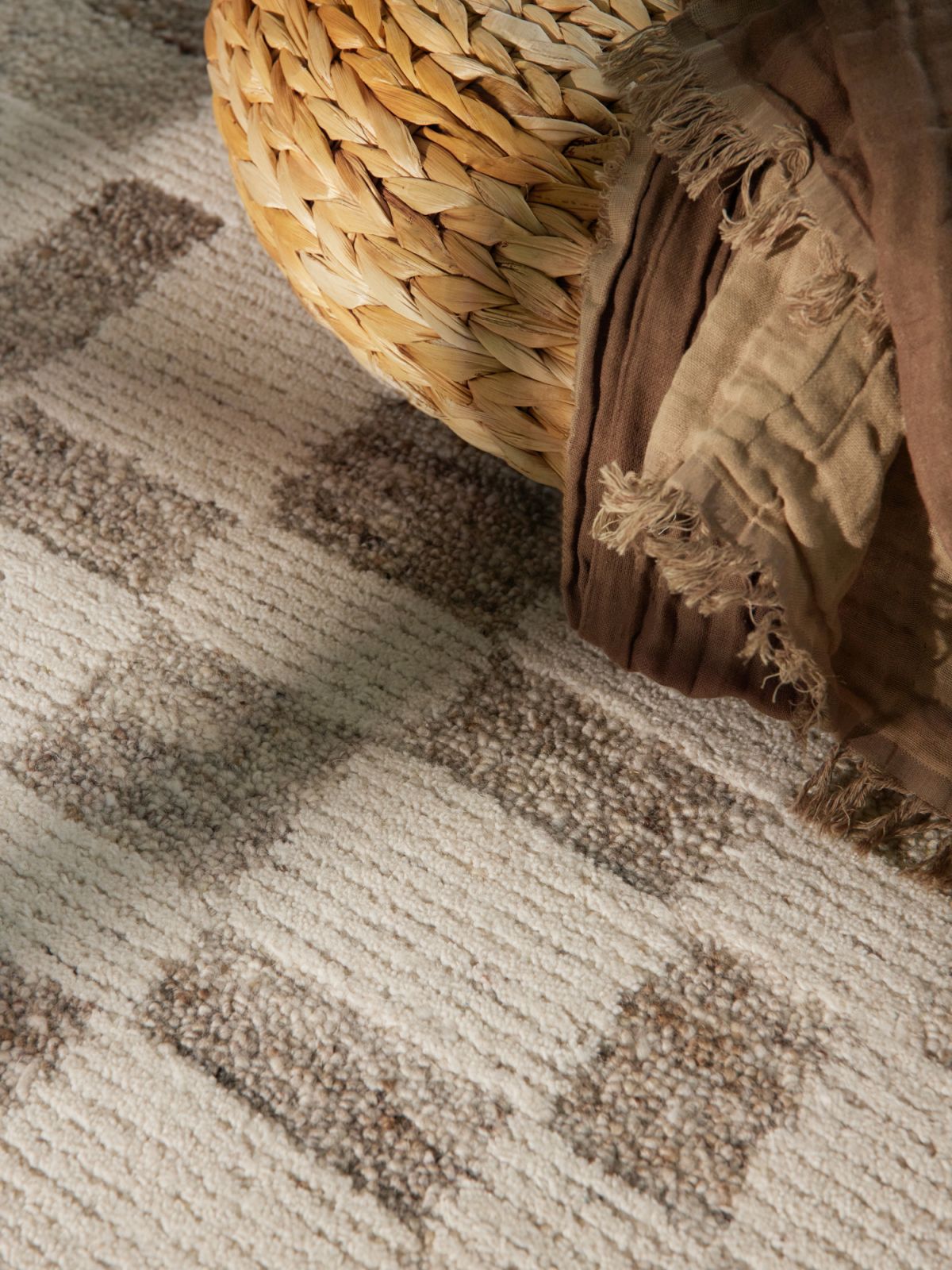Kusový koberec Vikosa Boho 106277 Cream Brown 80x150 cm