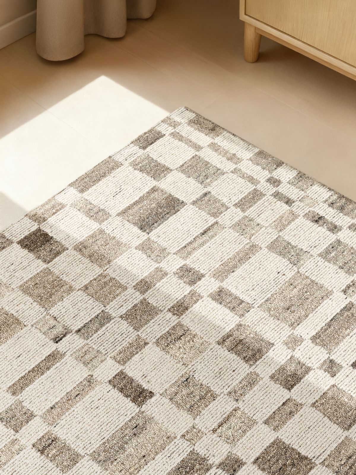 Kusový koberec Vikosa Boho 106277 Cream Brown 80x150 cm