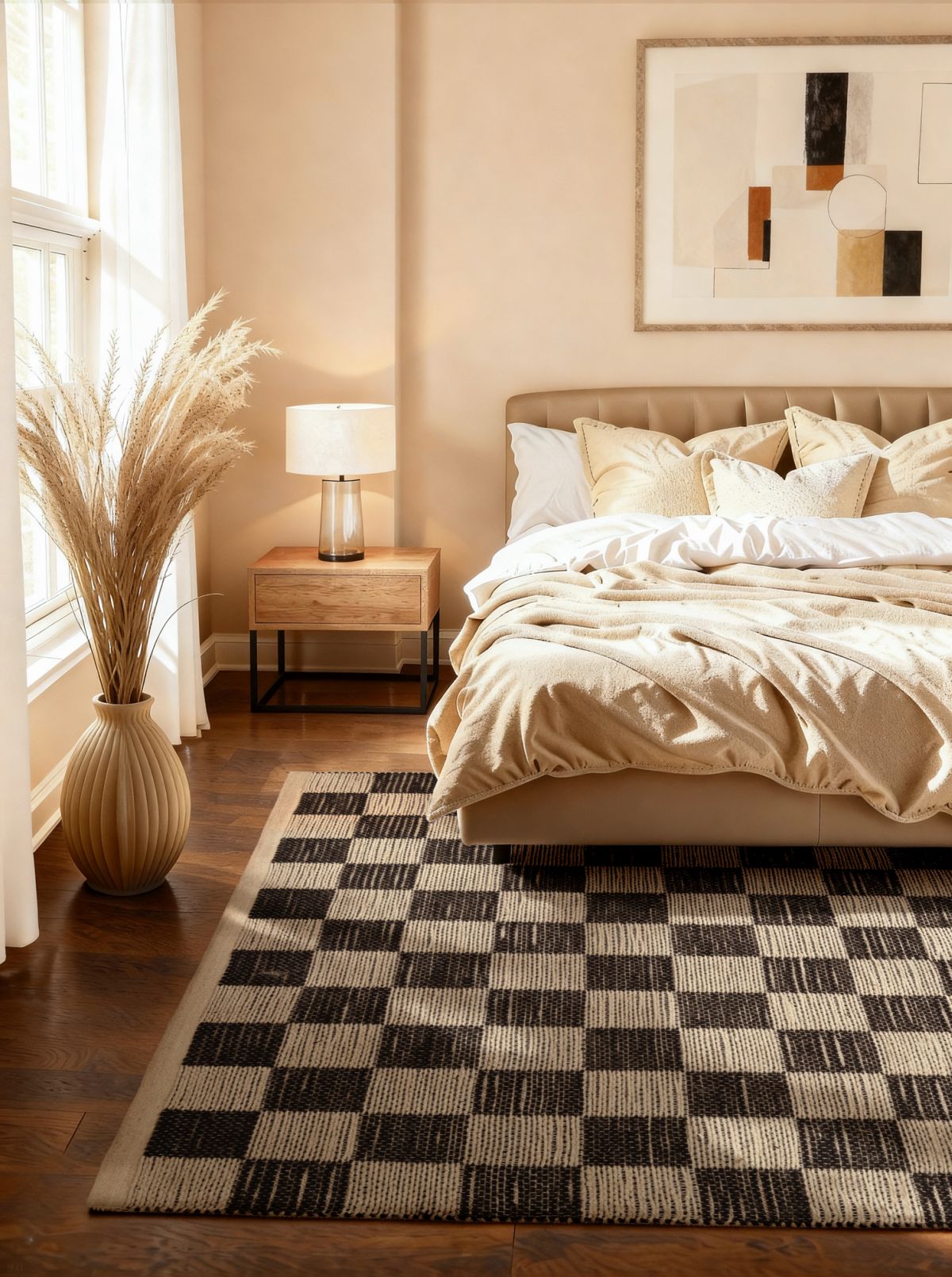 Kusový koberec Hanse Home Handloom 106333 Natural White Black 120x170 cm