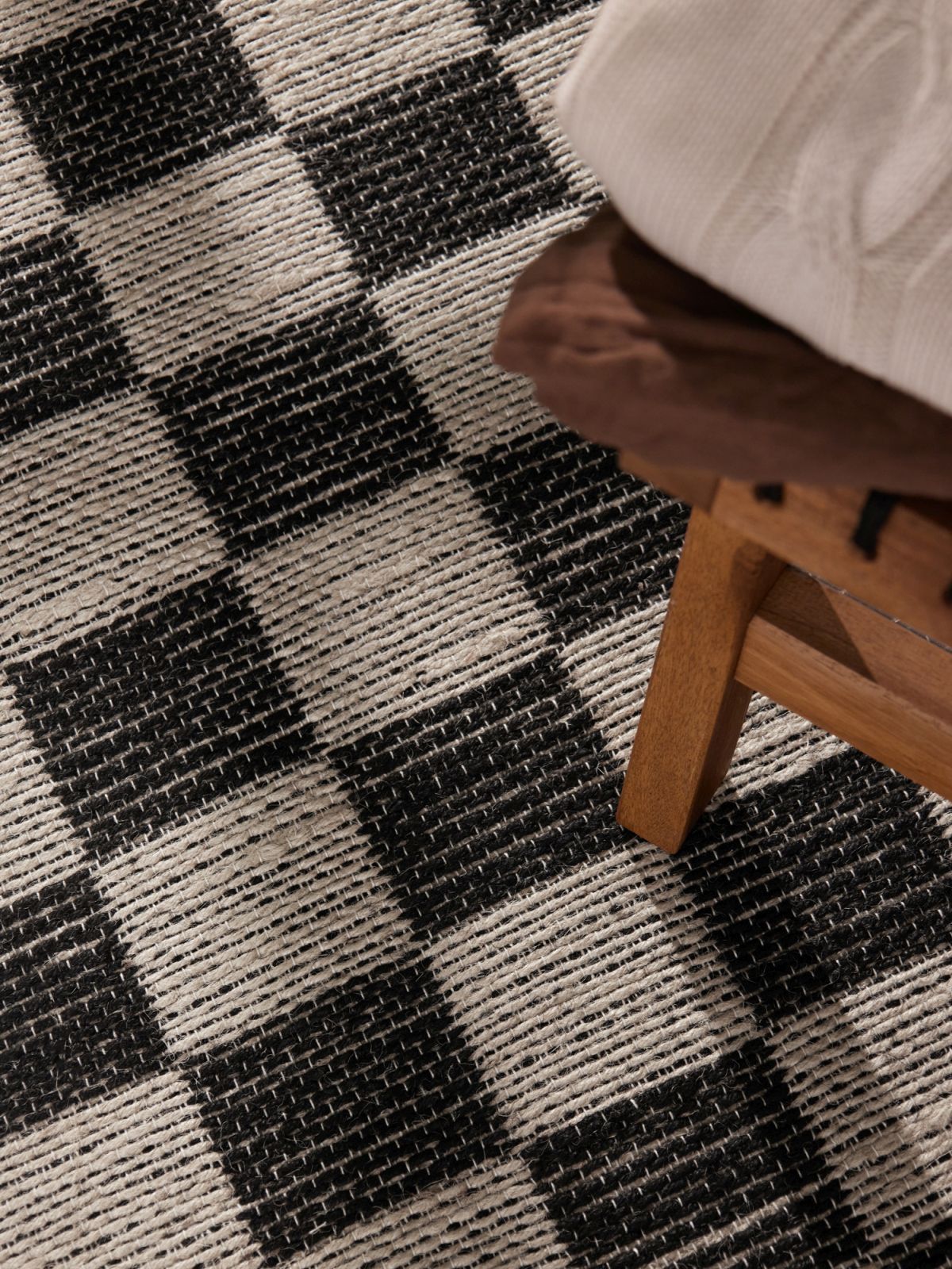 Kusový behúň Hanse Home Handloom 106333 Natural White Black 80x200 cm