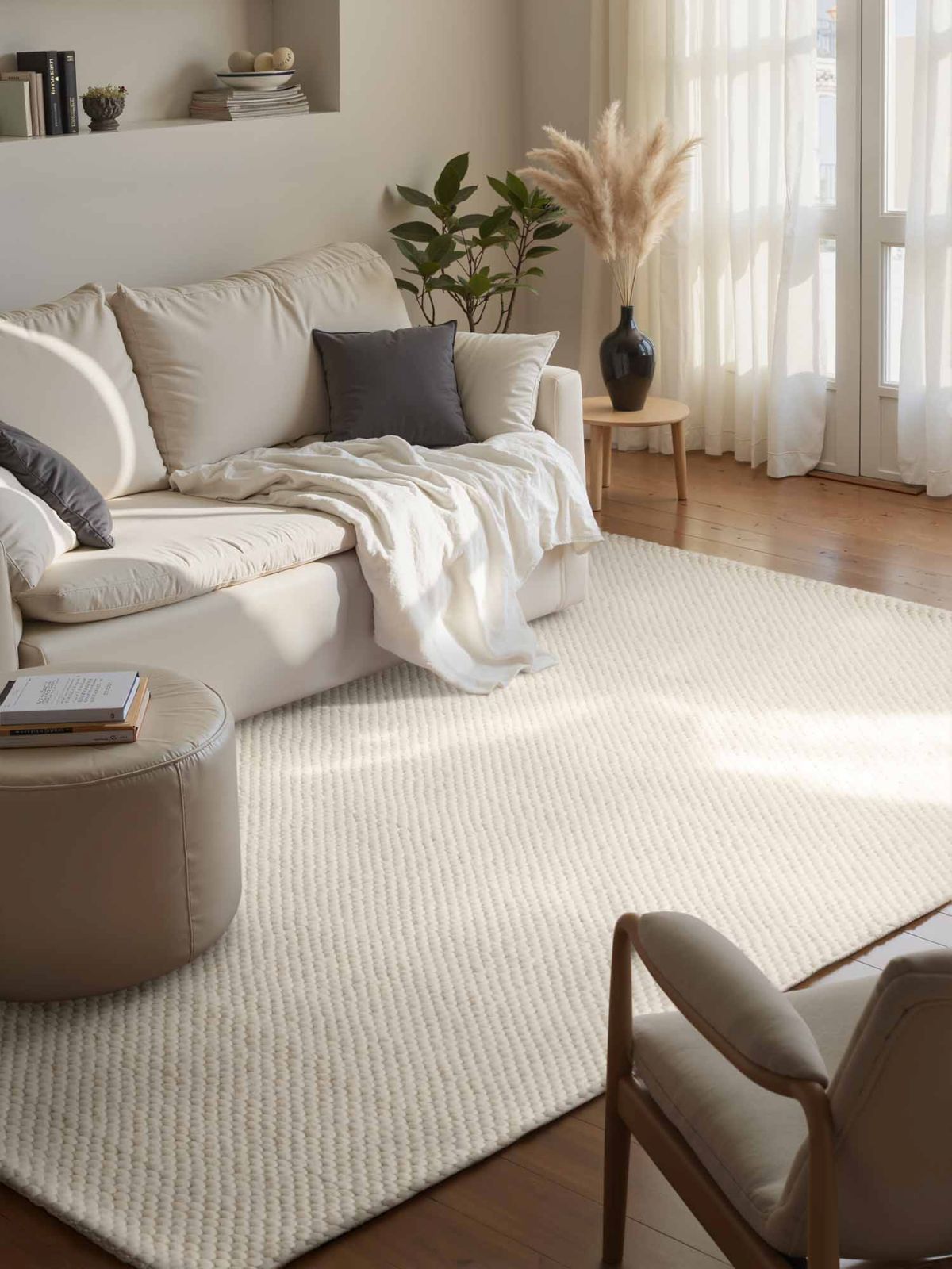 Kusový koberec Elle Decoration Lyon 106314 Natural Cream 140x200 cm