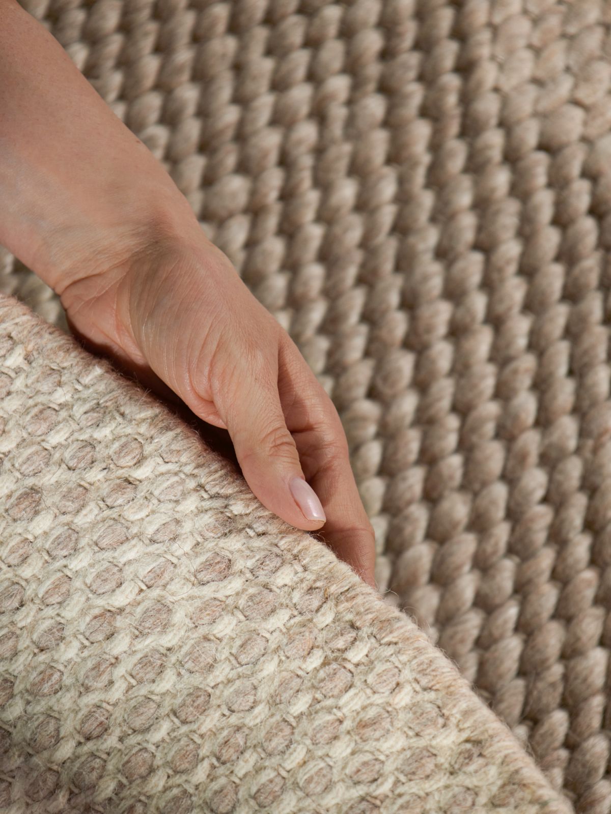 Kruhový kusový koberec Elle Decoration Lyon 106315 Natural Beige Ø 200 cm