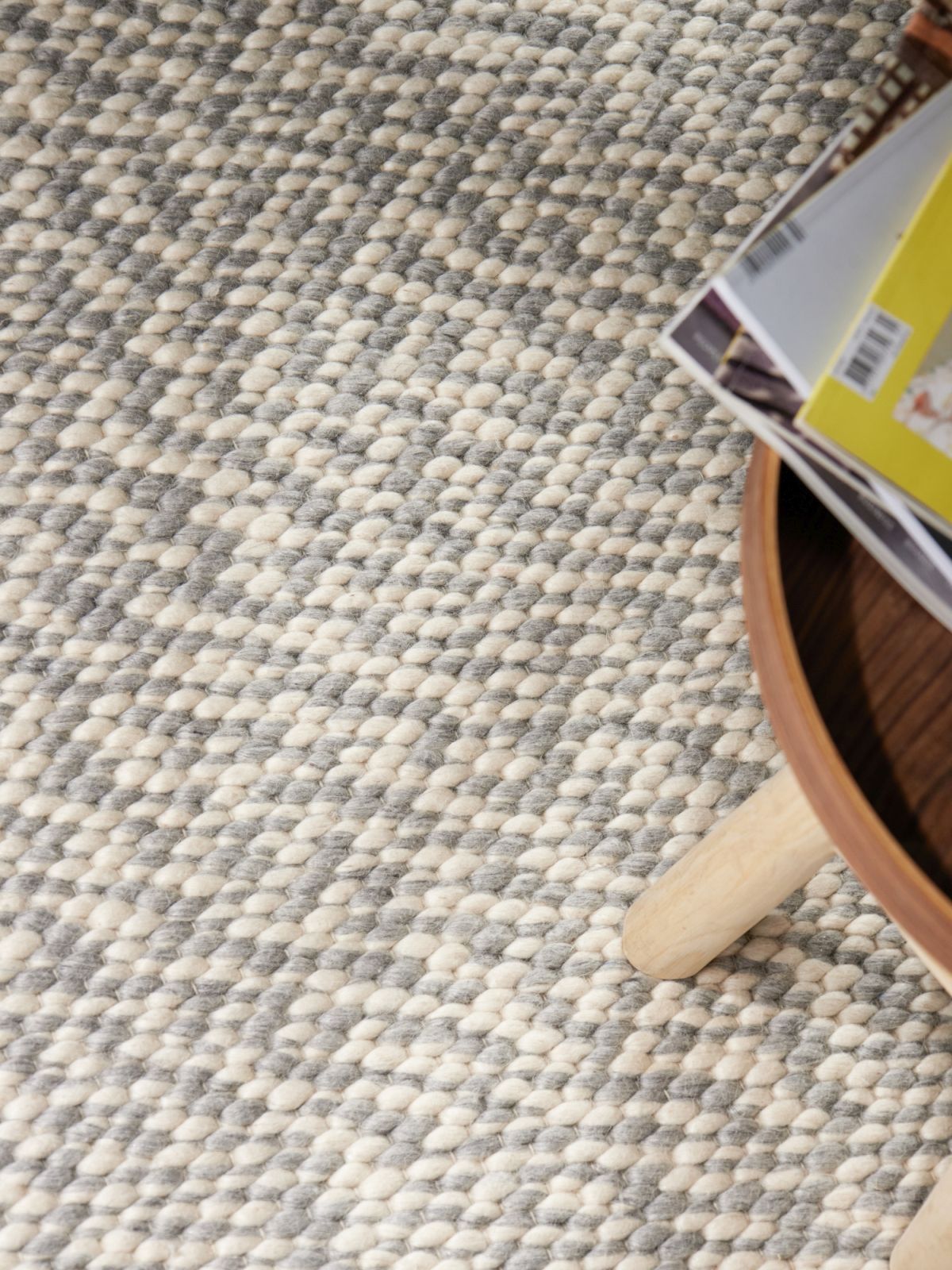 Kusový koberec Elle Decoration Lyon 106317 Natural Cream Grey 140x200 cm