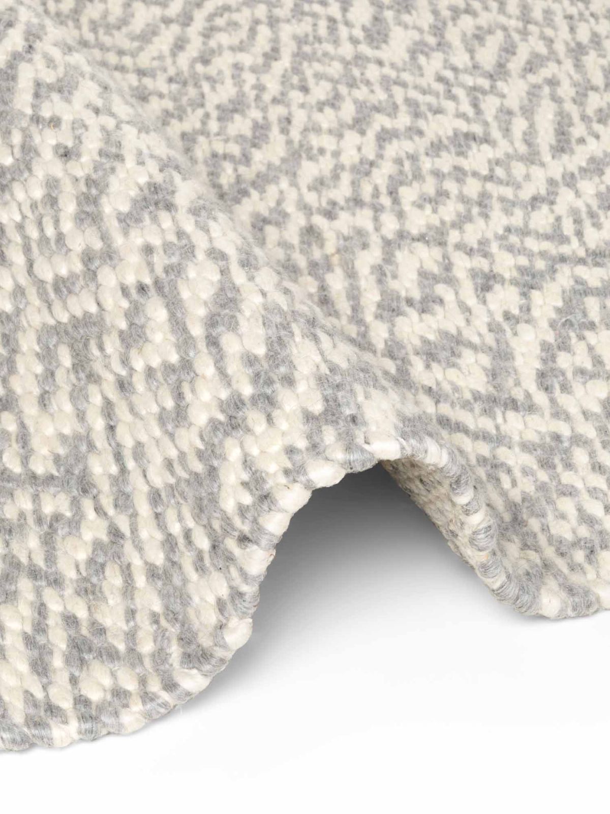 Kruhový kusový koberec Elle Decoration Lyon 106317 Natural Cream Grey Ø 200 cm
