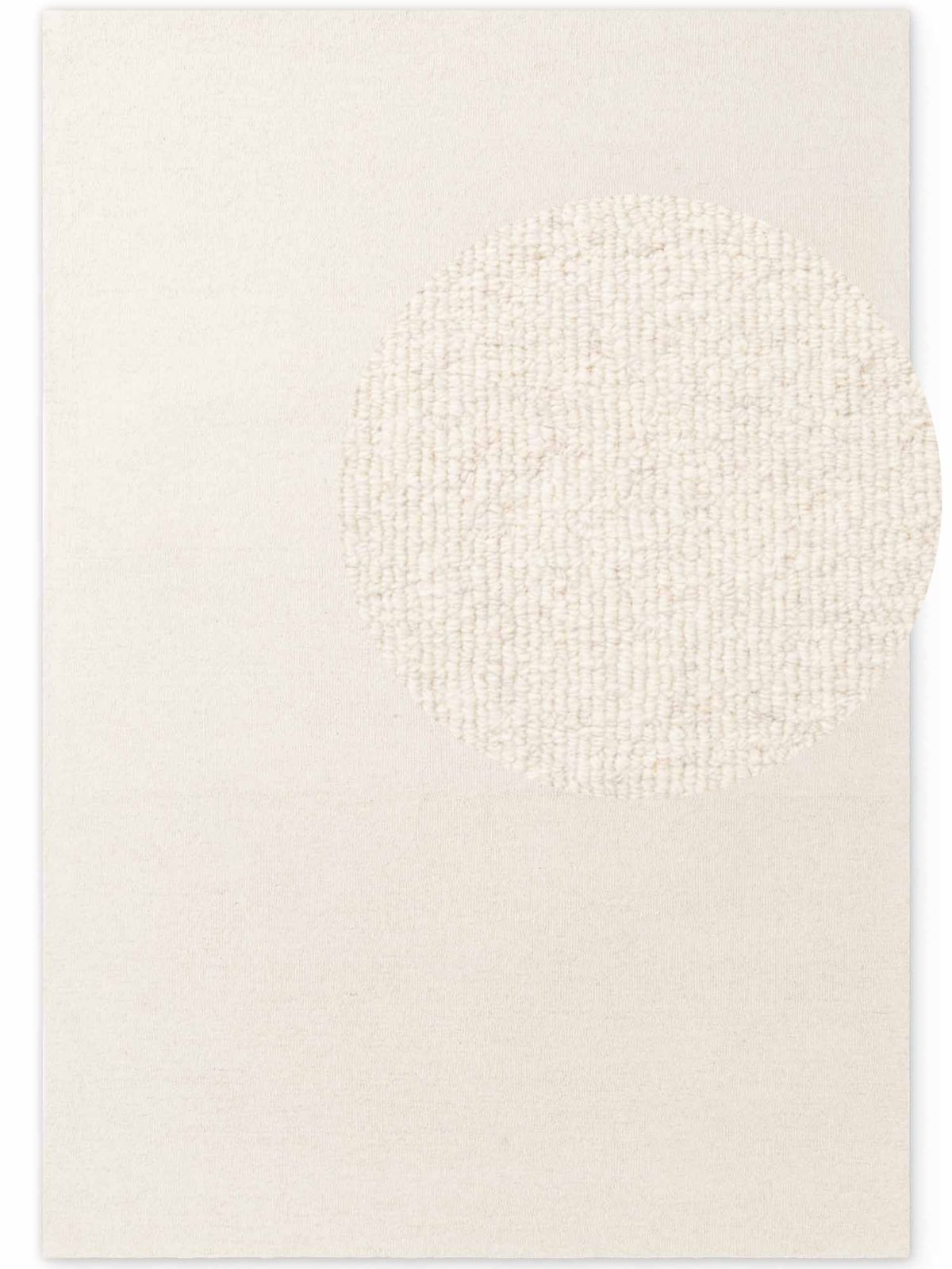 Kusový koberec Elle Decoration Puristic 106318 Natural White 140x200 cm