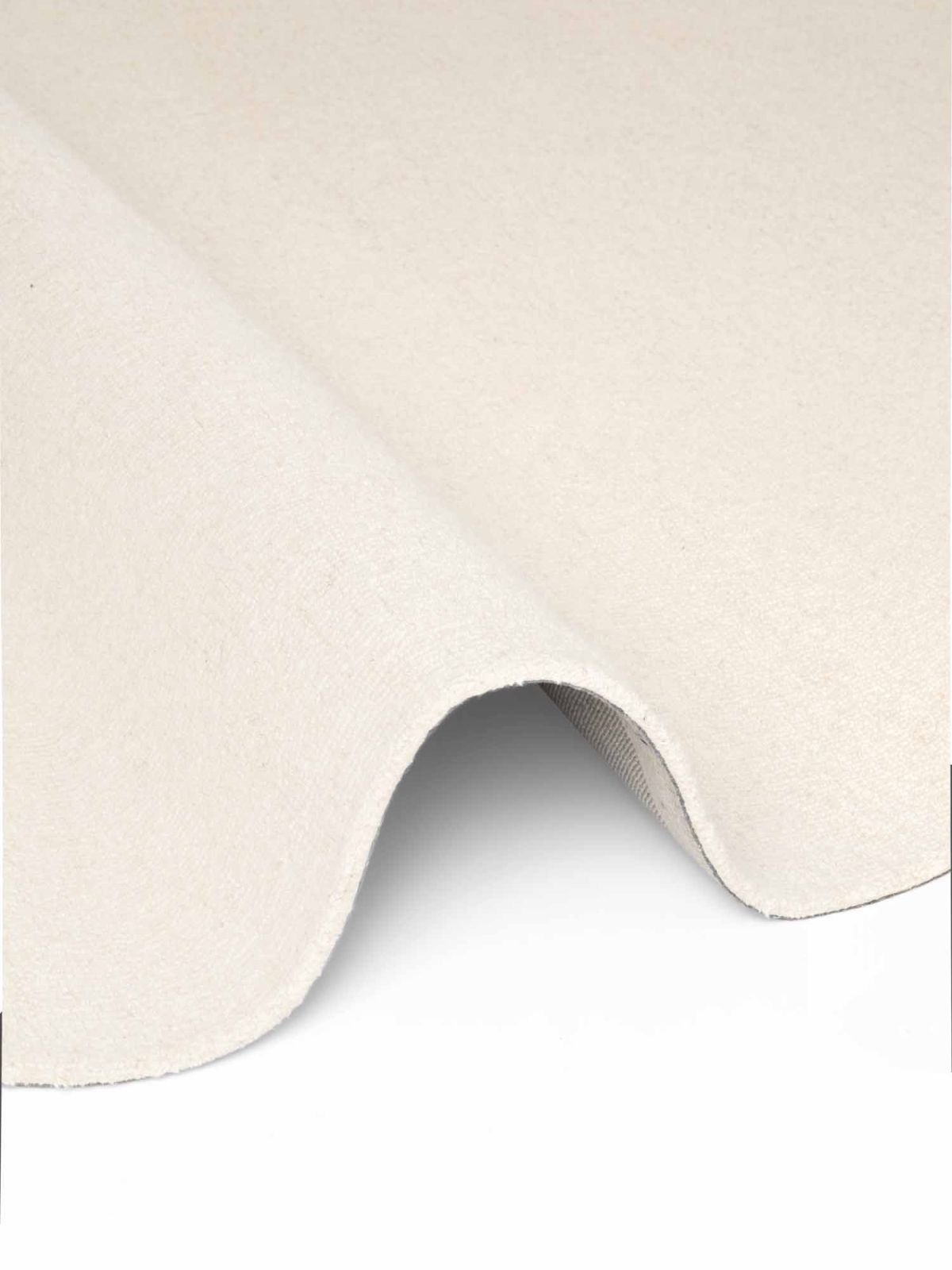 Kruhový kusový koberec Elle Decoration Puristic 106318  Natural White Ø 200 cm