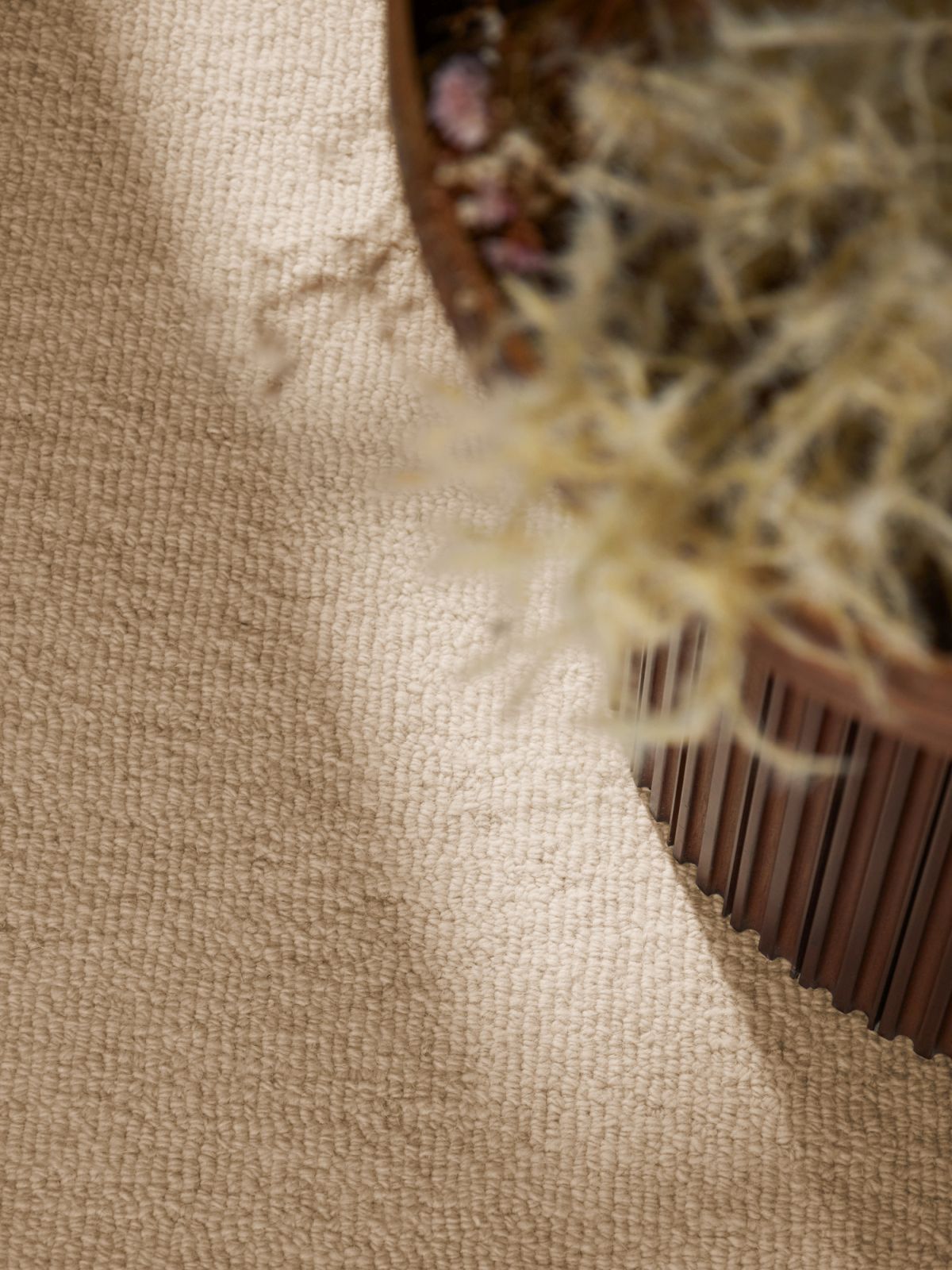 Kruhový kusový koberec Elle Decoration Puristic 106320 Beige Ø 200 cm