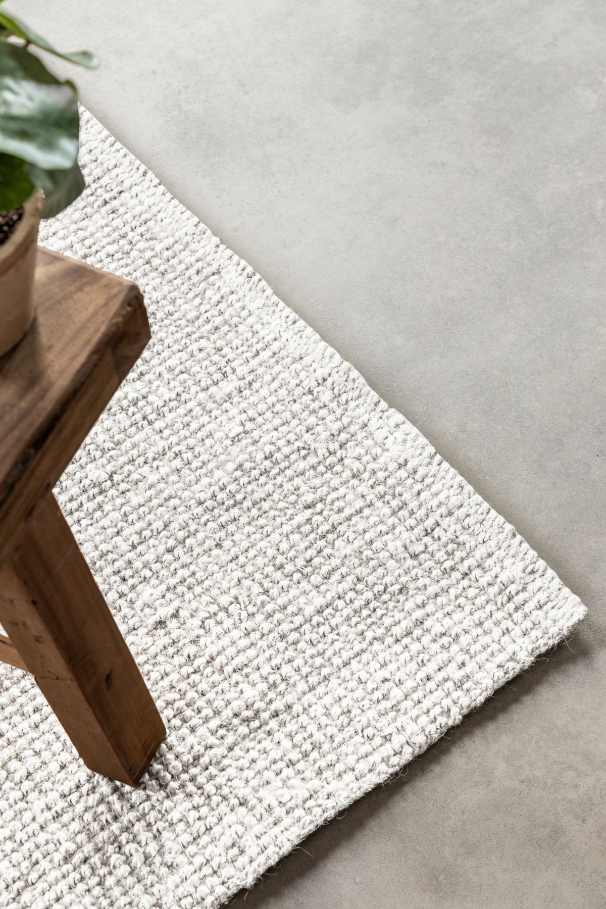 Kusový behúň Hanse Home Bouclé 106325 White 80x200 cm