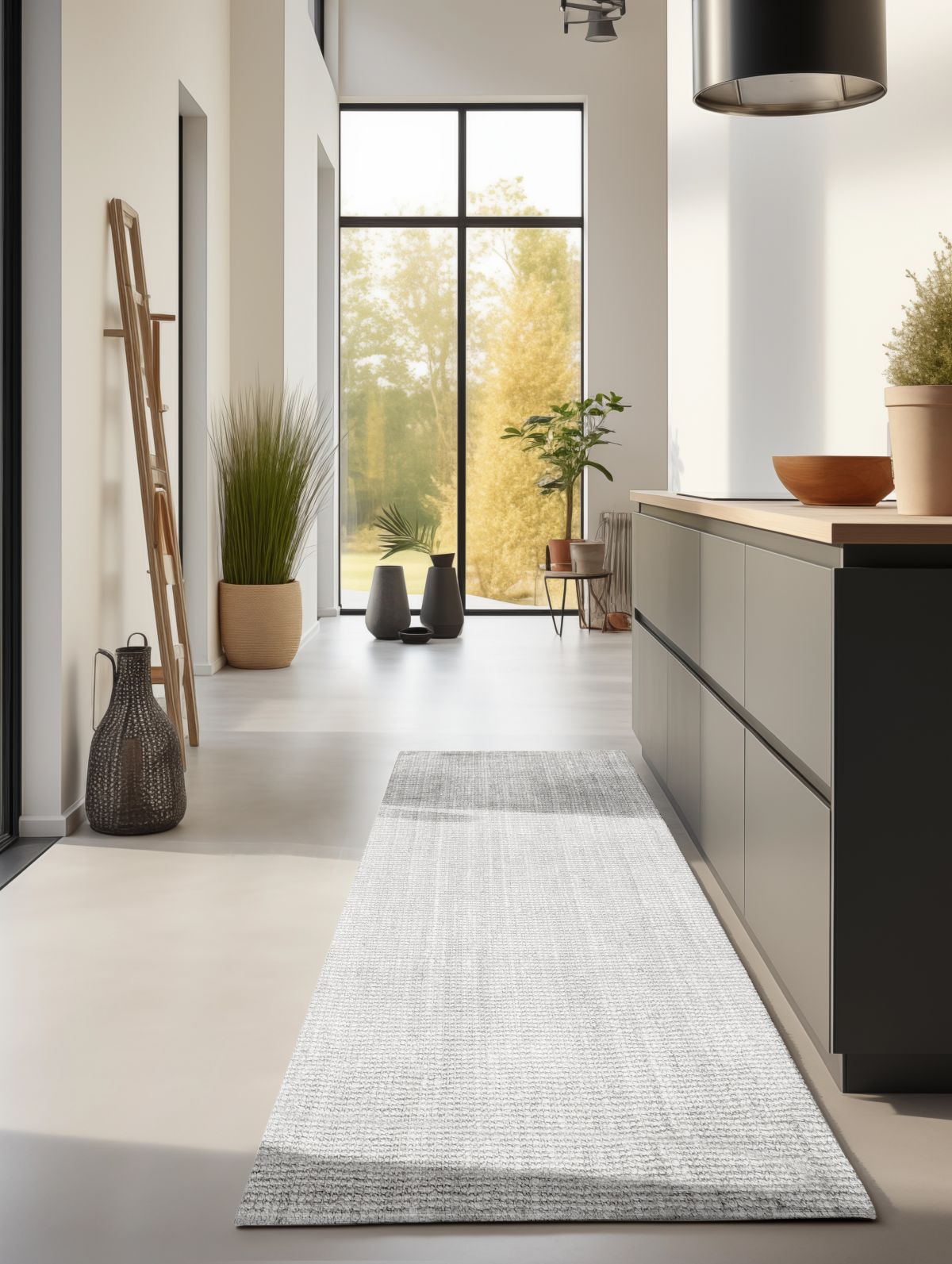 Kusový behúň Hanse Home Bouclé 106325 White 80x200 cm