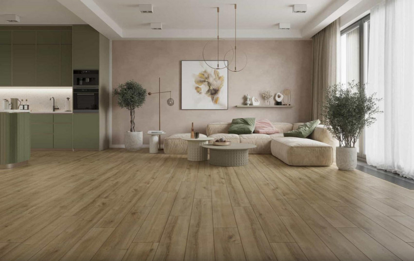 Laminátová podlaha CLASSEN X-Pura 4V WR 68276 Dub zlatý rustic 1,973 m2