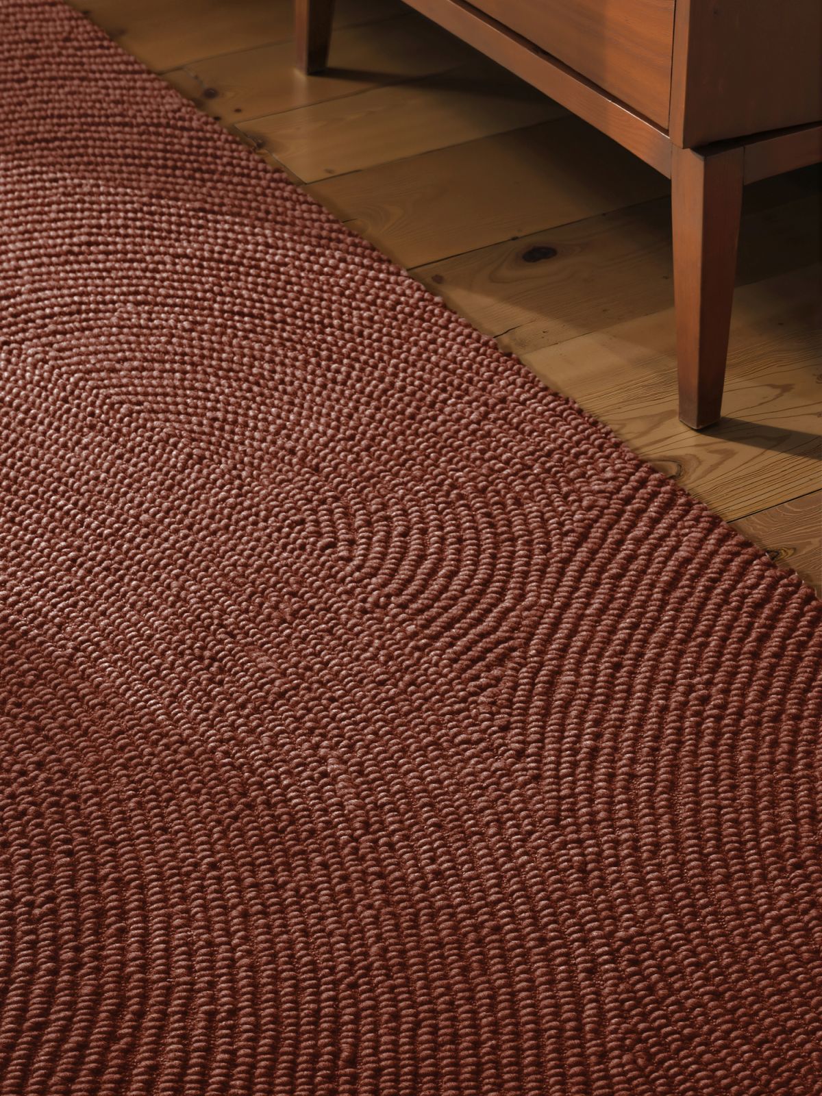 Kusový behúň Hanse Home Calmio 106402 Red Brown 80x200 cm