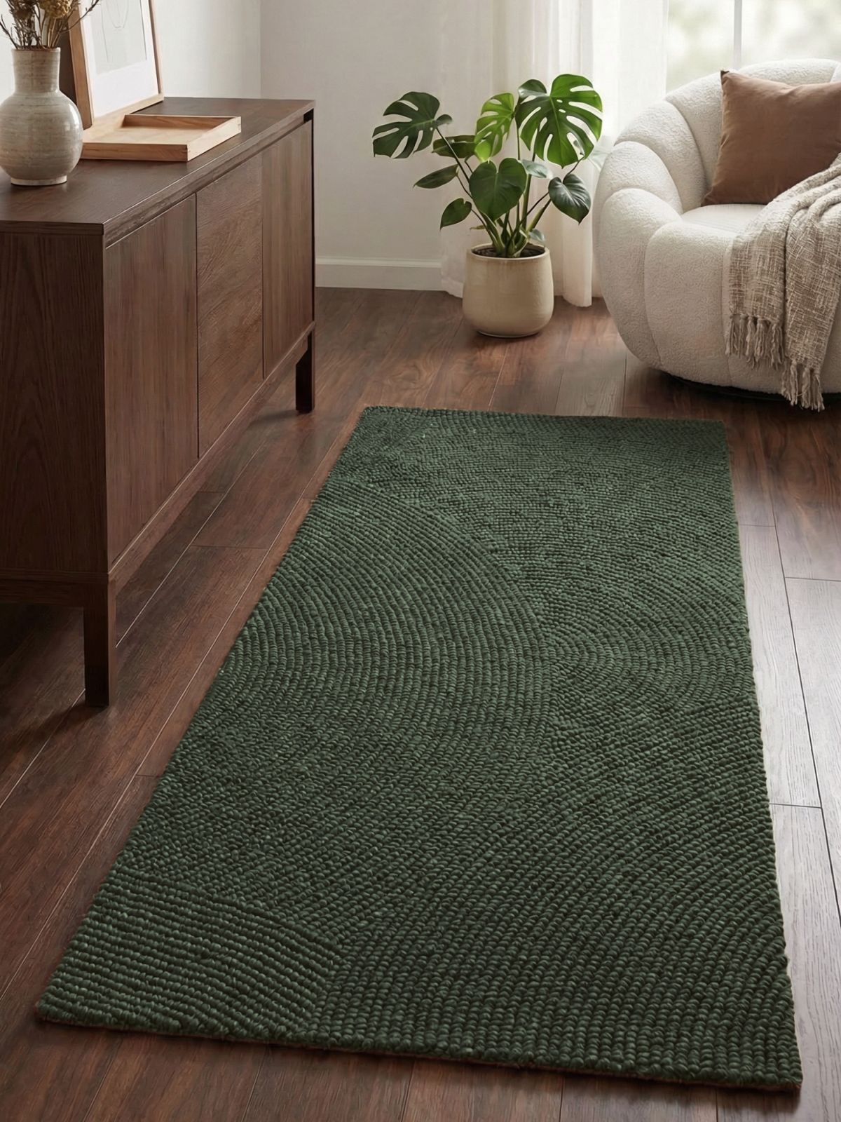 Kusový behúň Hanse Home Calmio 106404 Green 80x200 cm