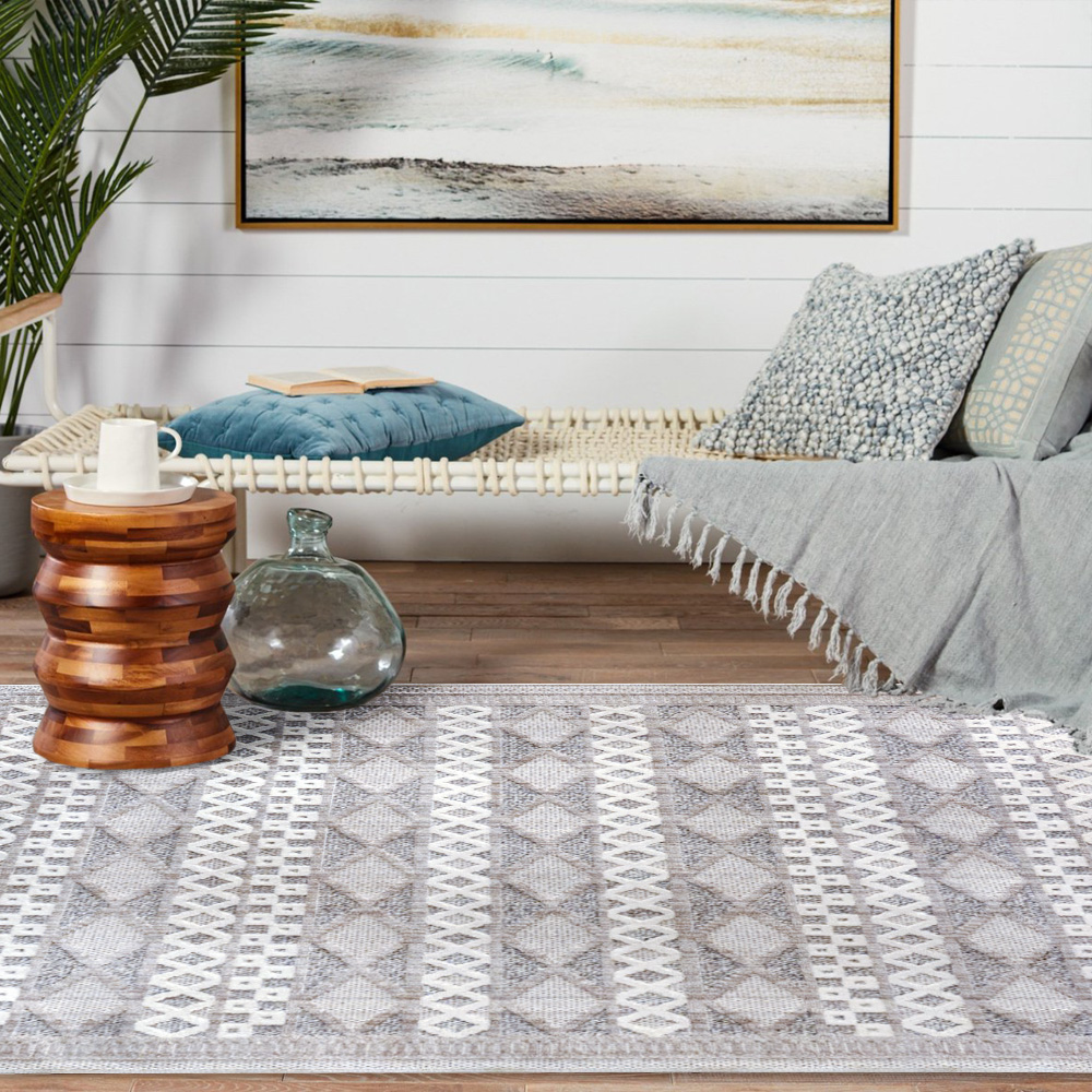 Kusový koberec COTTON C105A 21 Naturel/Vizon 80x150 cm