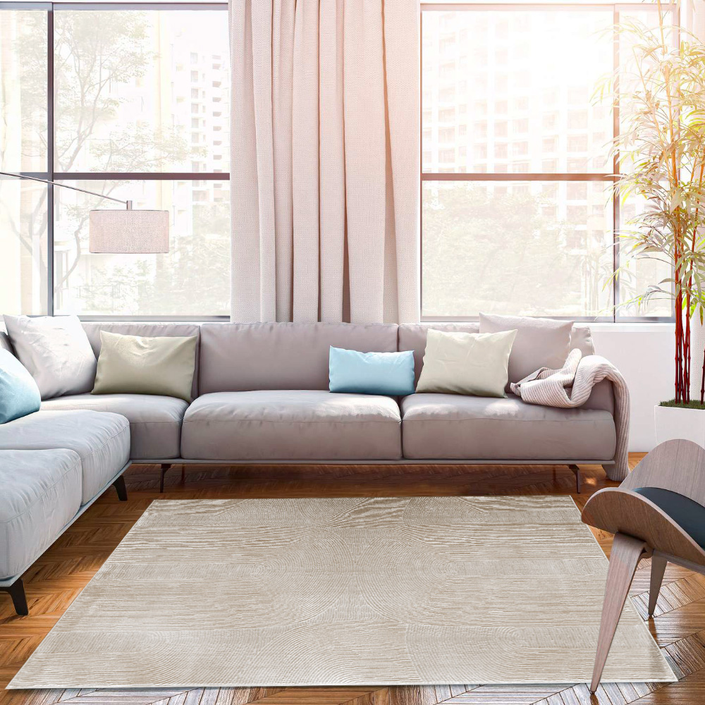Kusový koberec OMNIA 7432B Ivory/Beige 60x100 cm